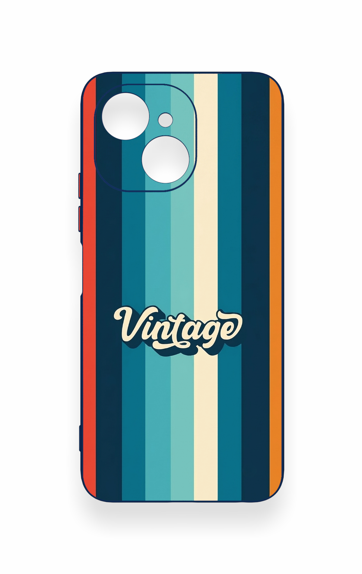 Tecno Spark 40C Uyumlu Vintage Desenli Silikon Kılıf
