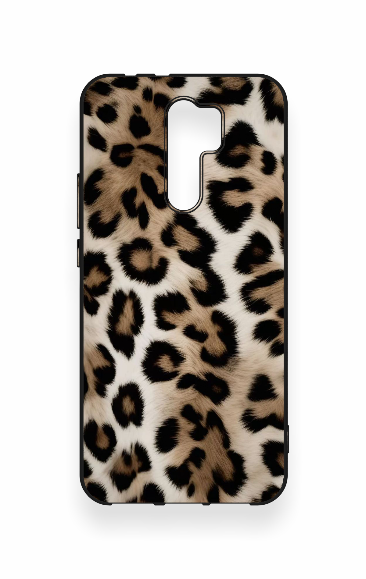 Redmi 9 Uyumlu Leopar Derisi Desenli Silikon Kılıf