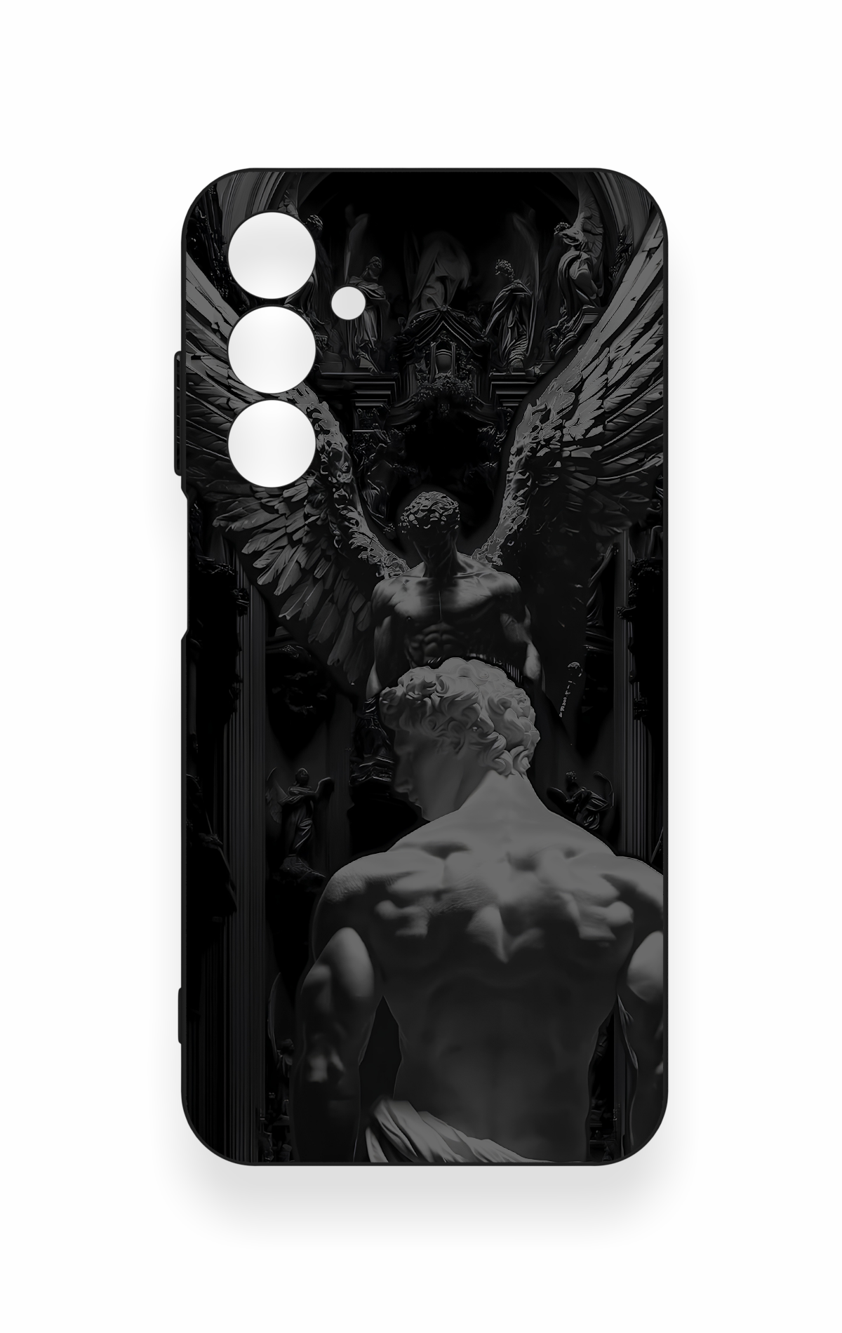 Samsung A25 Uyumlu Icarus Desenli Silikon Kılıf