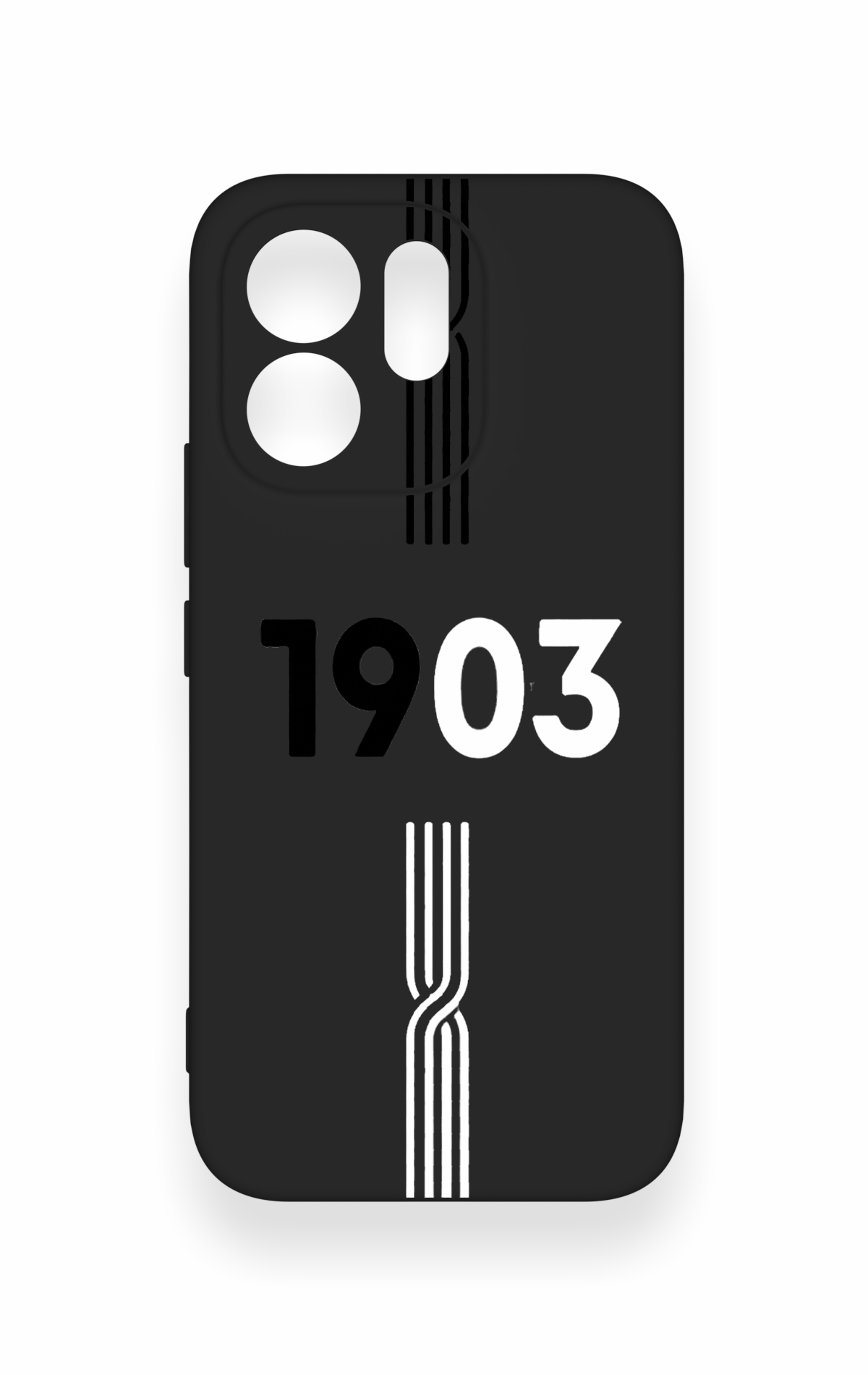 Vivo V70 5G Uyumlu 1903 Kemer Desenli Silikon Kılıf