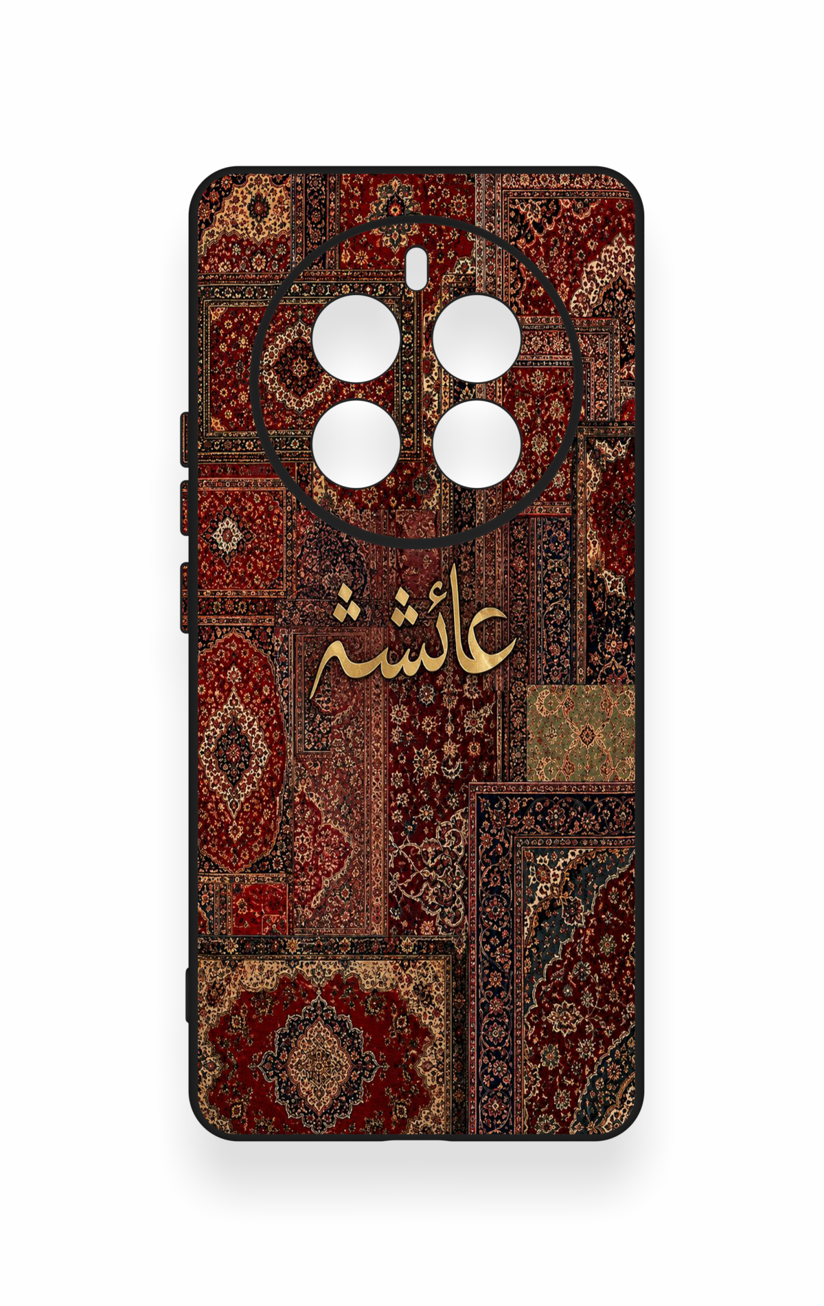 Realme 12 Pro Uyumlu Vintage Halı Desenli Silikon Kılıf