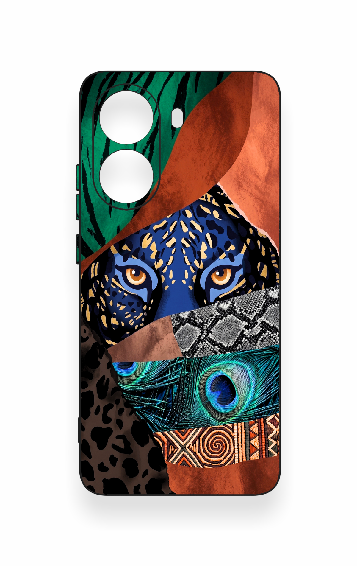 Poco X7 Pro Uyumlu Amazon Kaplan Desenli Silikon Kılıf