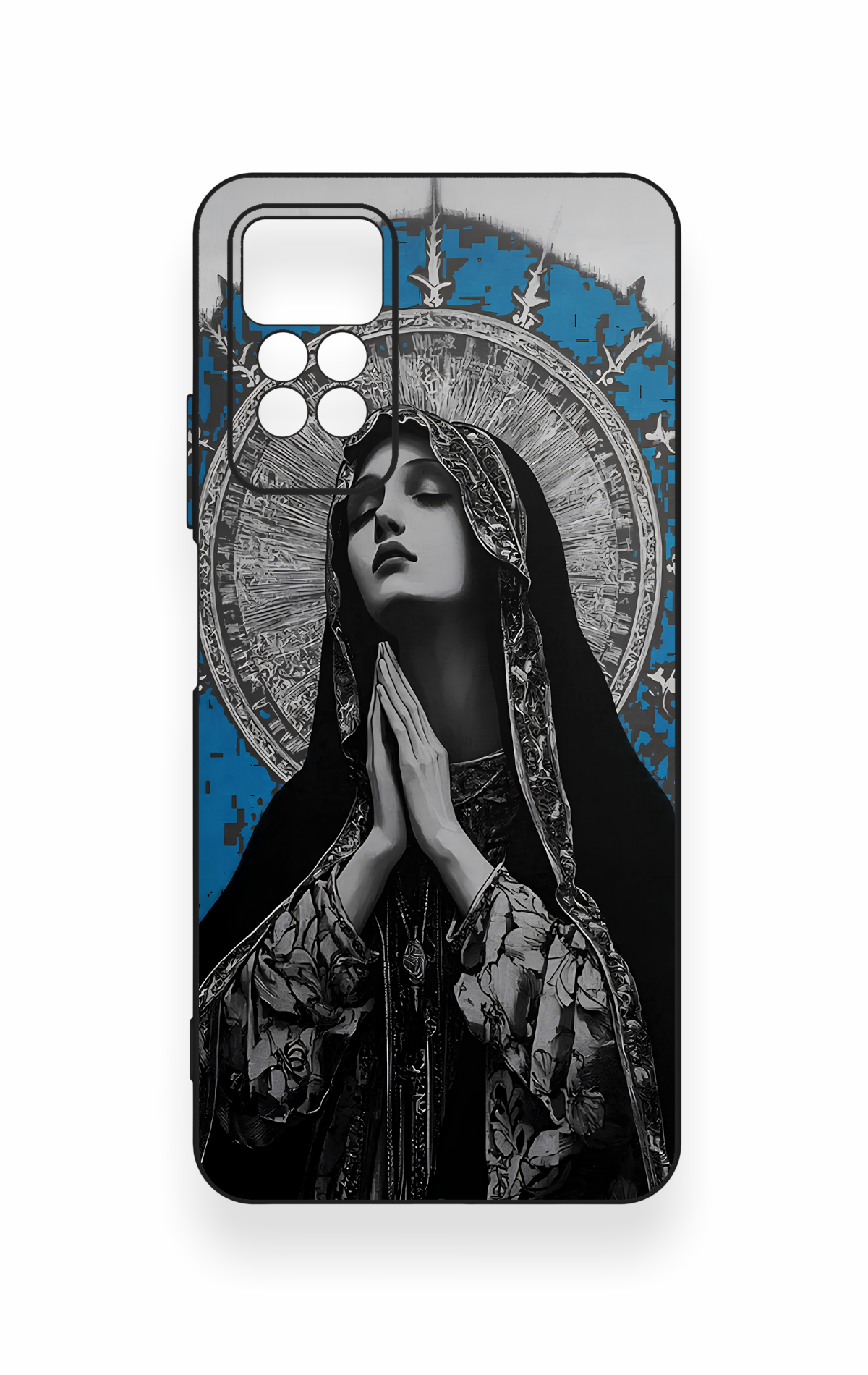 Redmi Note 11 Pro 4G Uyumlu Rahibe Desenli Silikon Kılıf