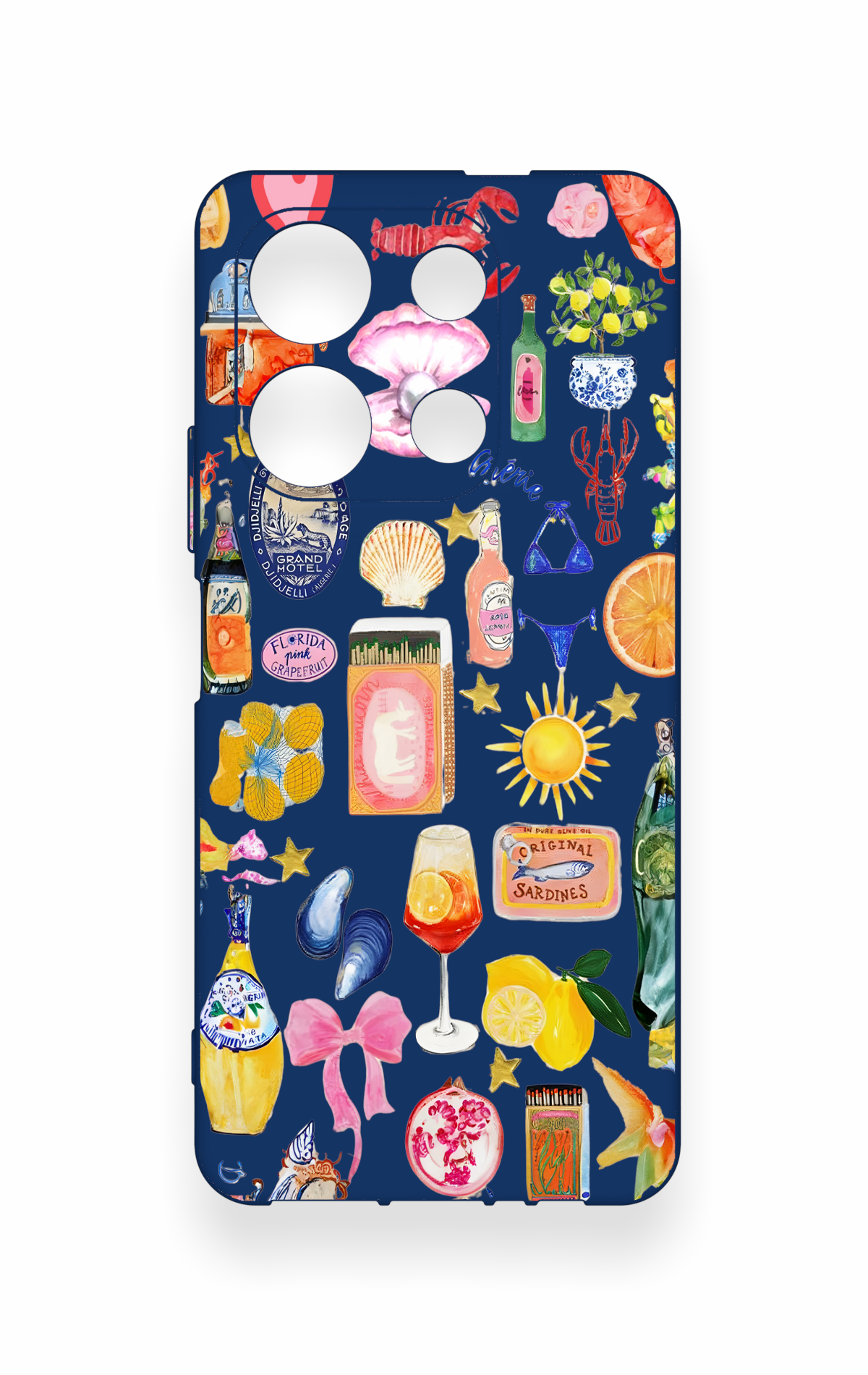 İnfinix Note 30 Uyumlu Summer Desenli Silikon Kılıf