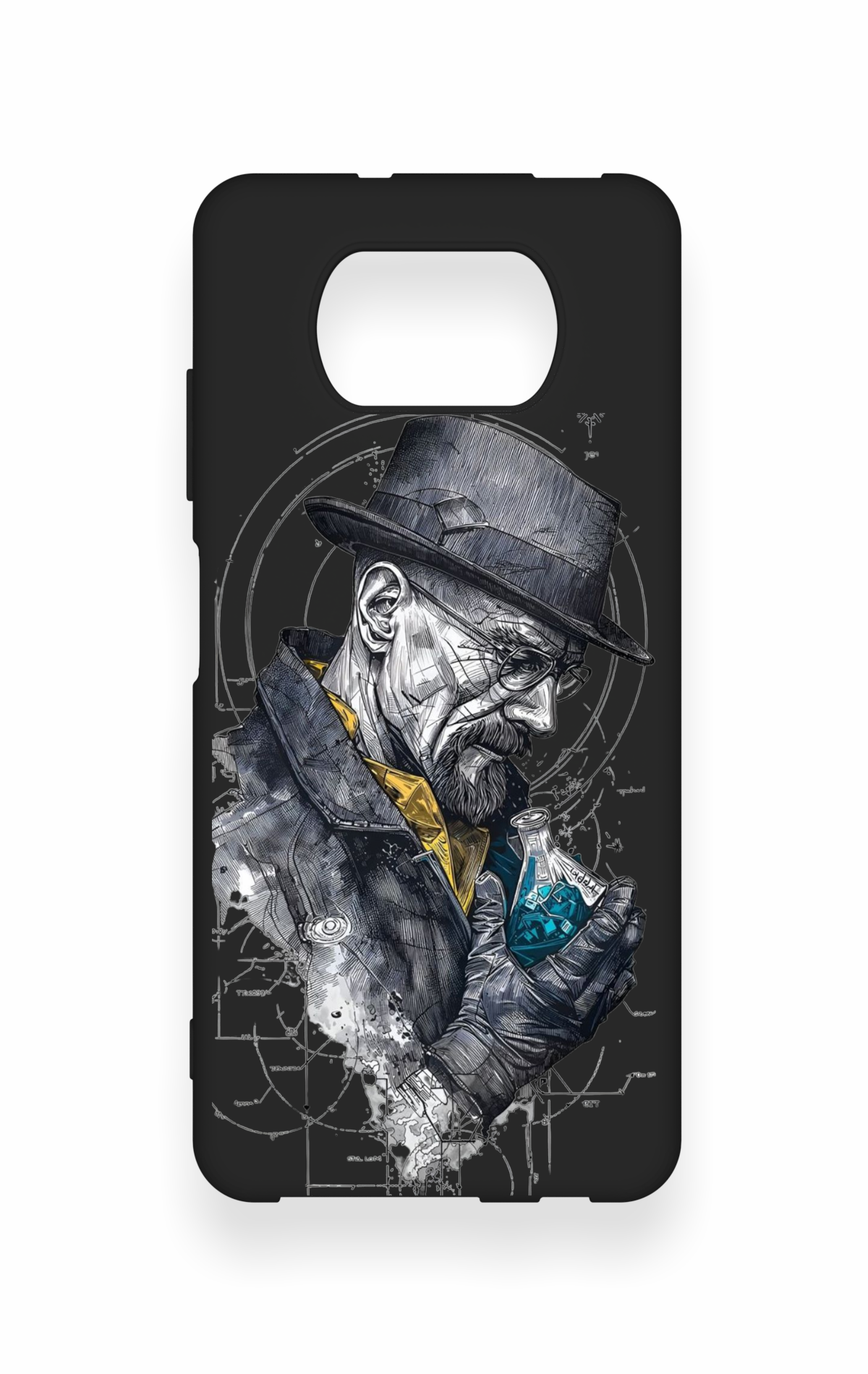 Poco X3 Uyumlu Walter White Desenli Silikon Kılıf
