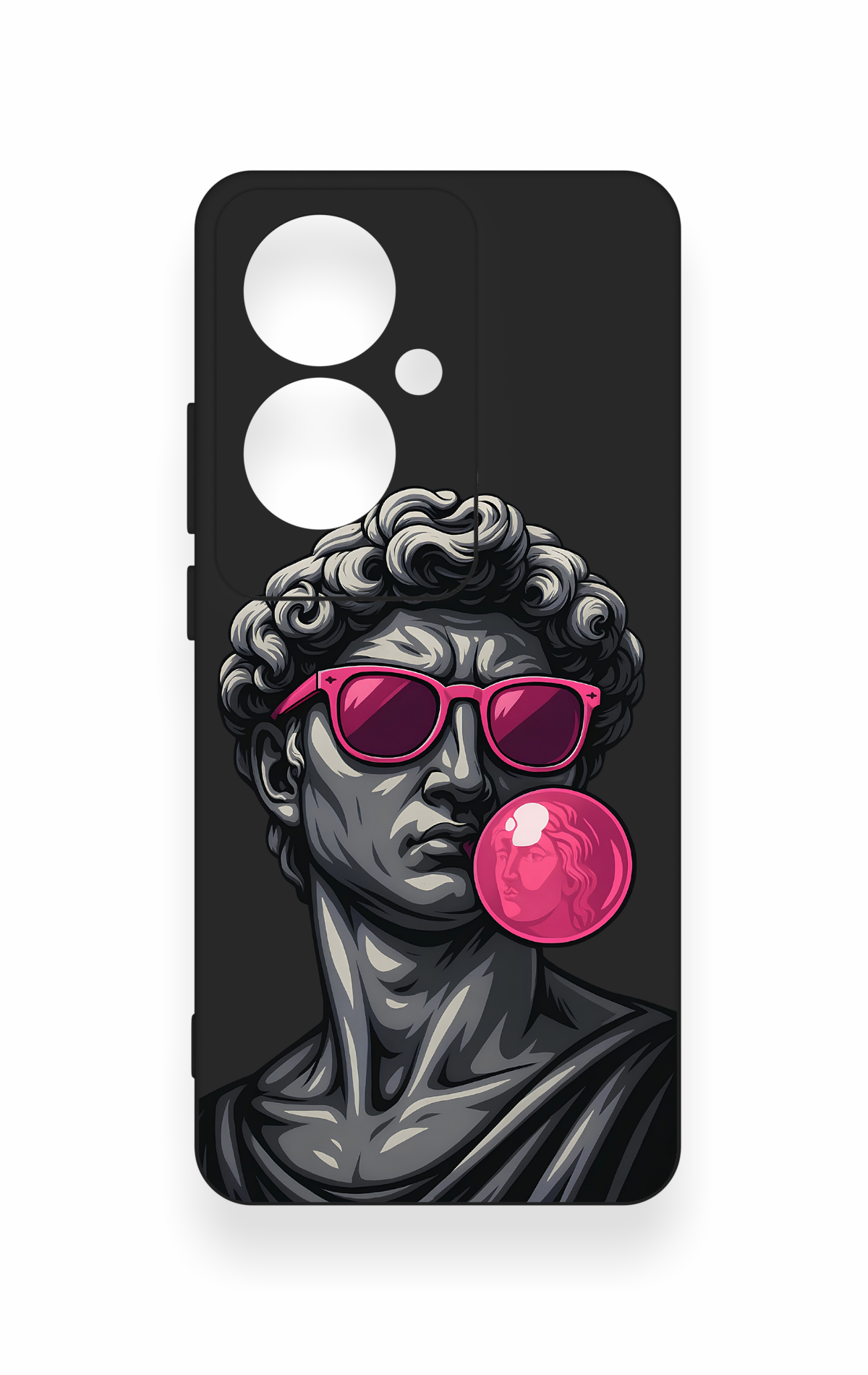 Oppo Reno 11F Uyumlu Pop David Desenli Silikon Kılıf