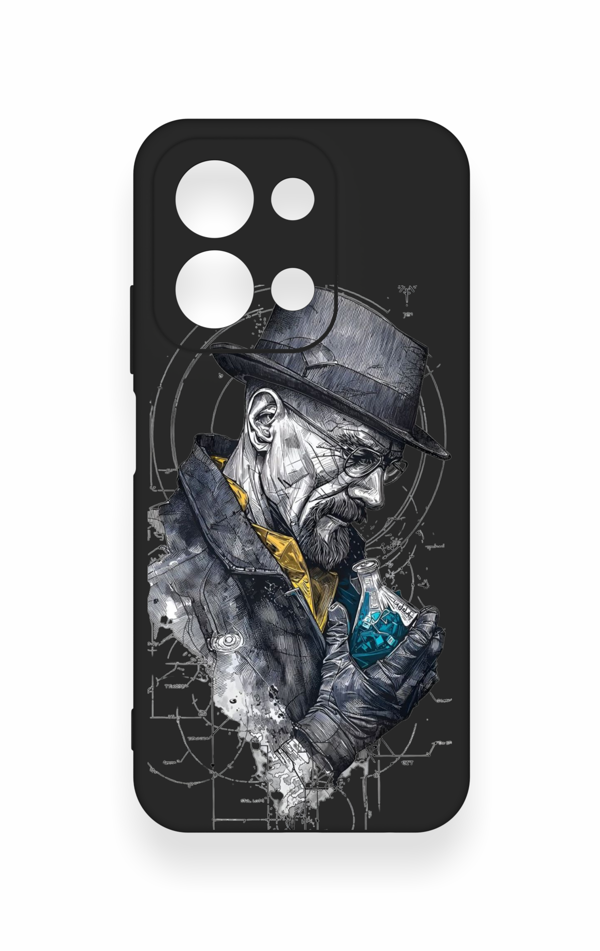 Redmi 15C 4G Uyumlu Walter White Desenli Silikon Kılıf