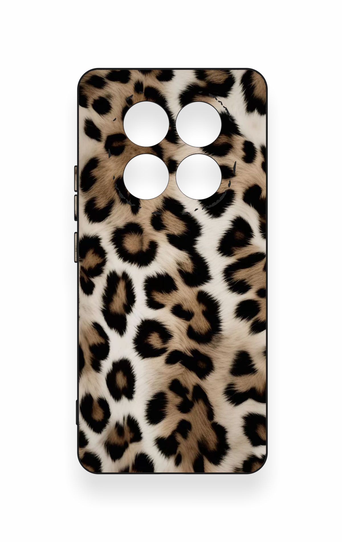 Redmi Note 14 Pro 5G Uyumlu Leopar Derisi Desenli Silikon Kılıf