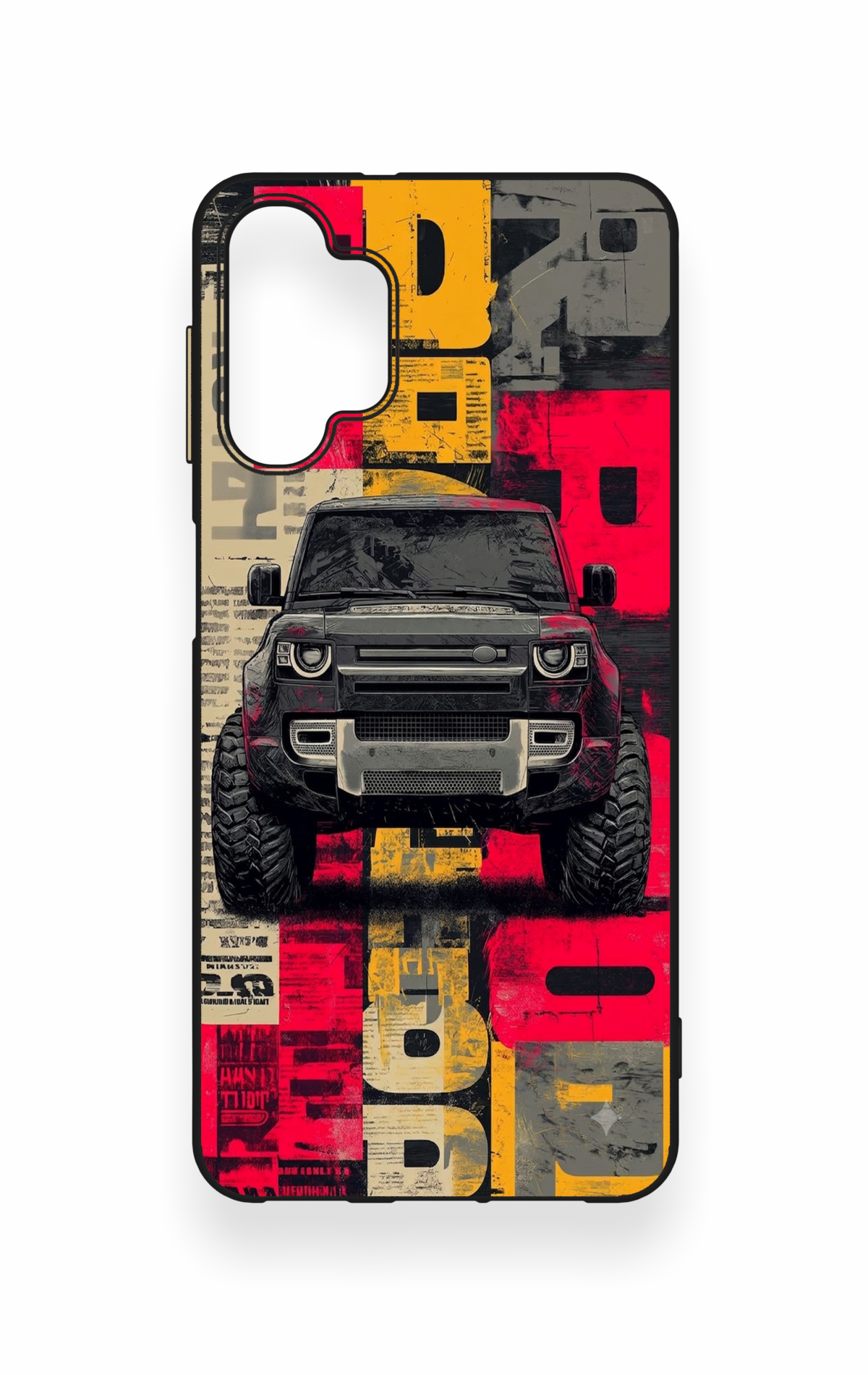 Samsung A32 Uyumlu Defender Truck Desenli Silikon Kılıf