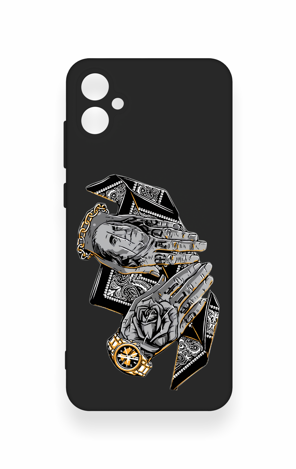 Samsung A05 Uyumlu Self Made Desenli Silikon Kılıf