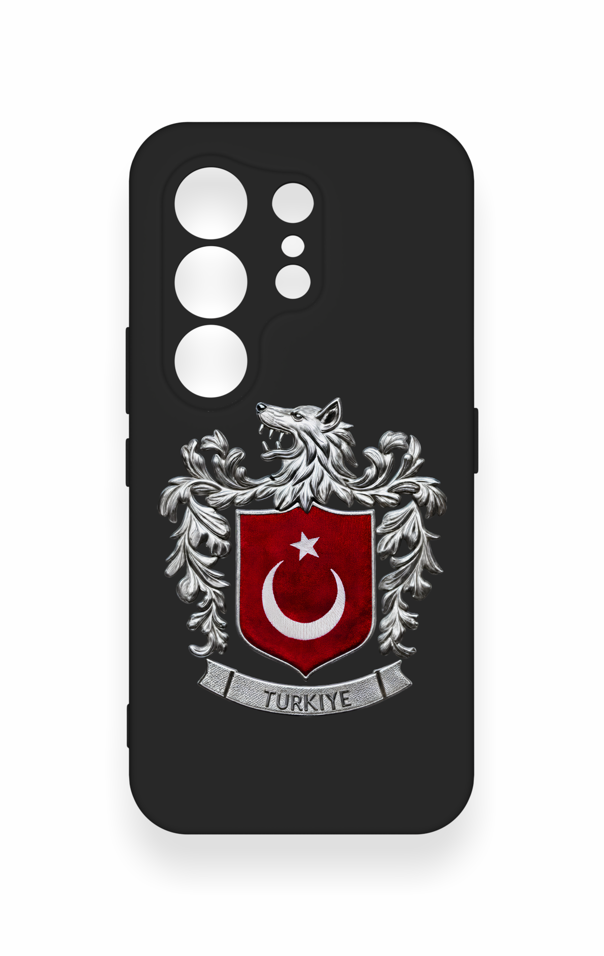 Tecno Camon 50 4G Uyumlu Türk Arma Desenli Silikon Kılıf