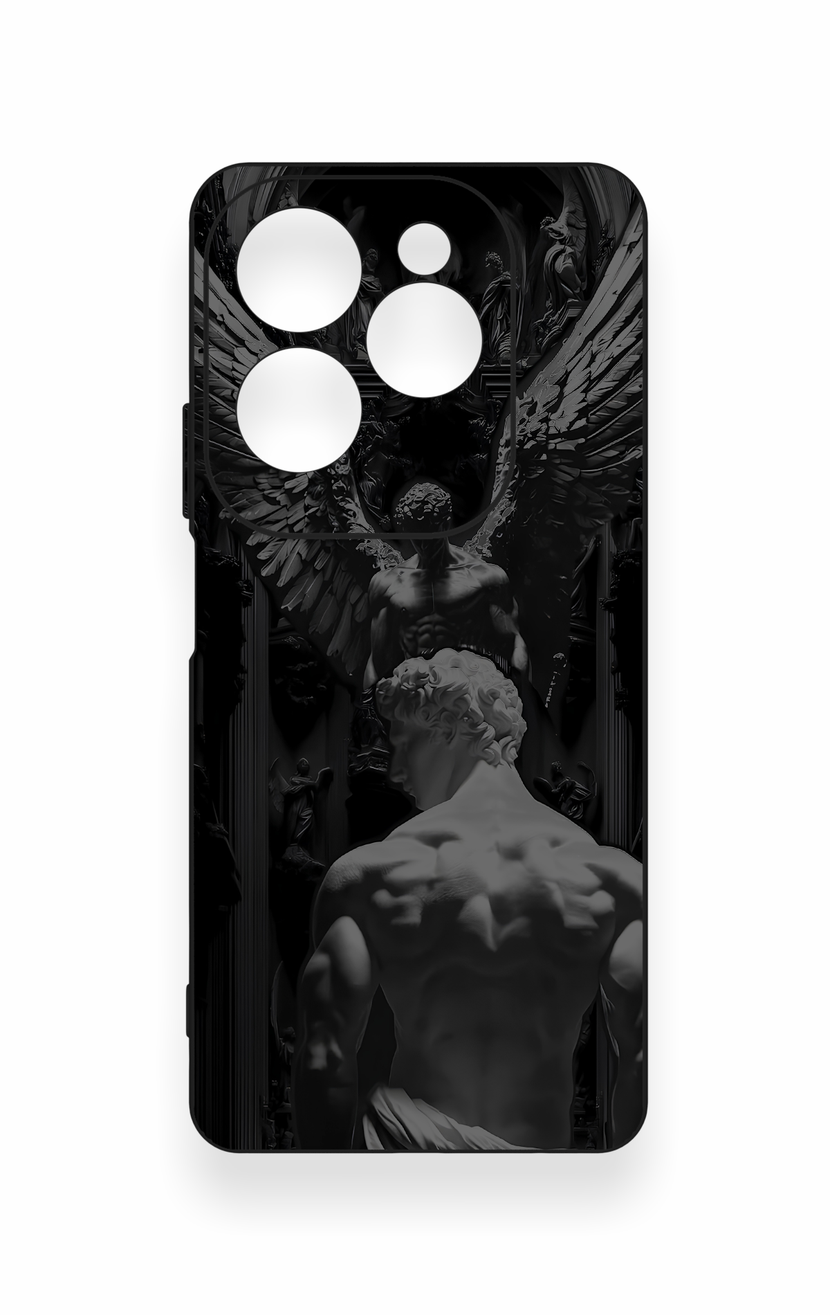 İnfinix Hot 40 Pro Uyumlu Icarus Desenli Silikon Kılıf