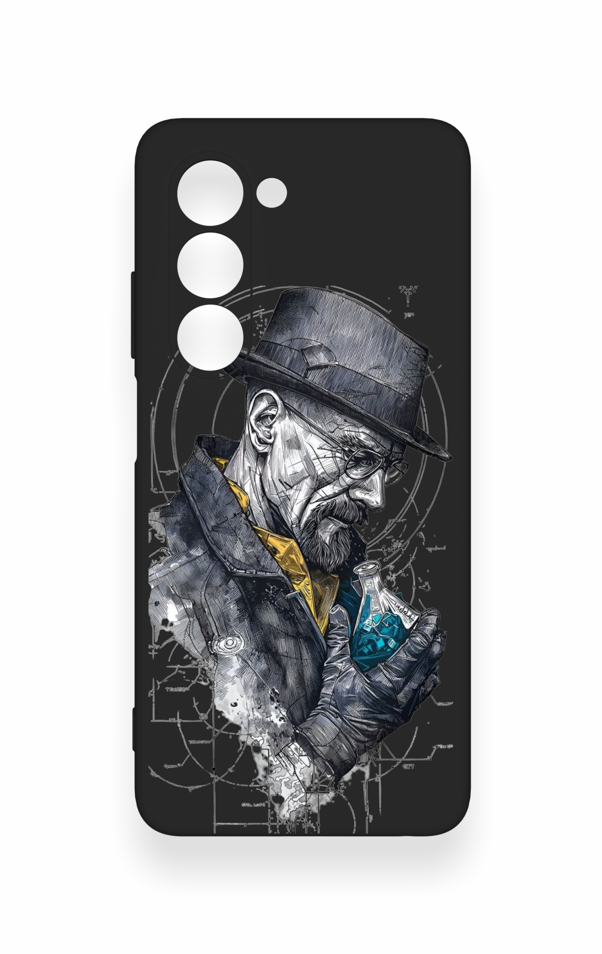Oppo A5 5G Uyumlu Walter White Desenli Silikon Kılıf