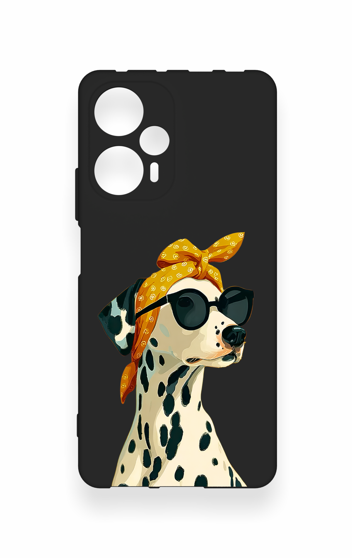Poco F5 Uyumlu Cool Dalmaçyalı Desenli Silikon Kılıf