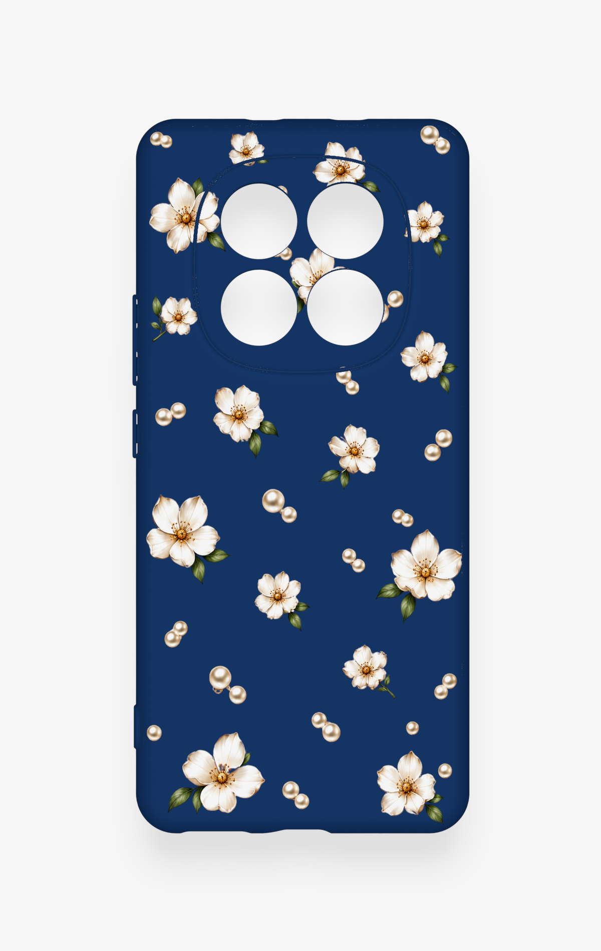 REDMİ NOTE 15 4G Uyumlu Papatya İnci Desenli Silikon Kılıf