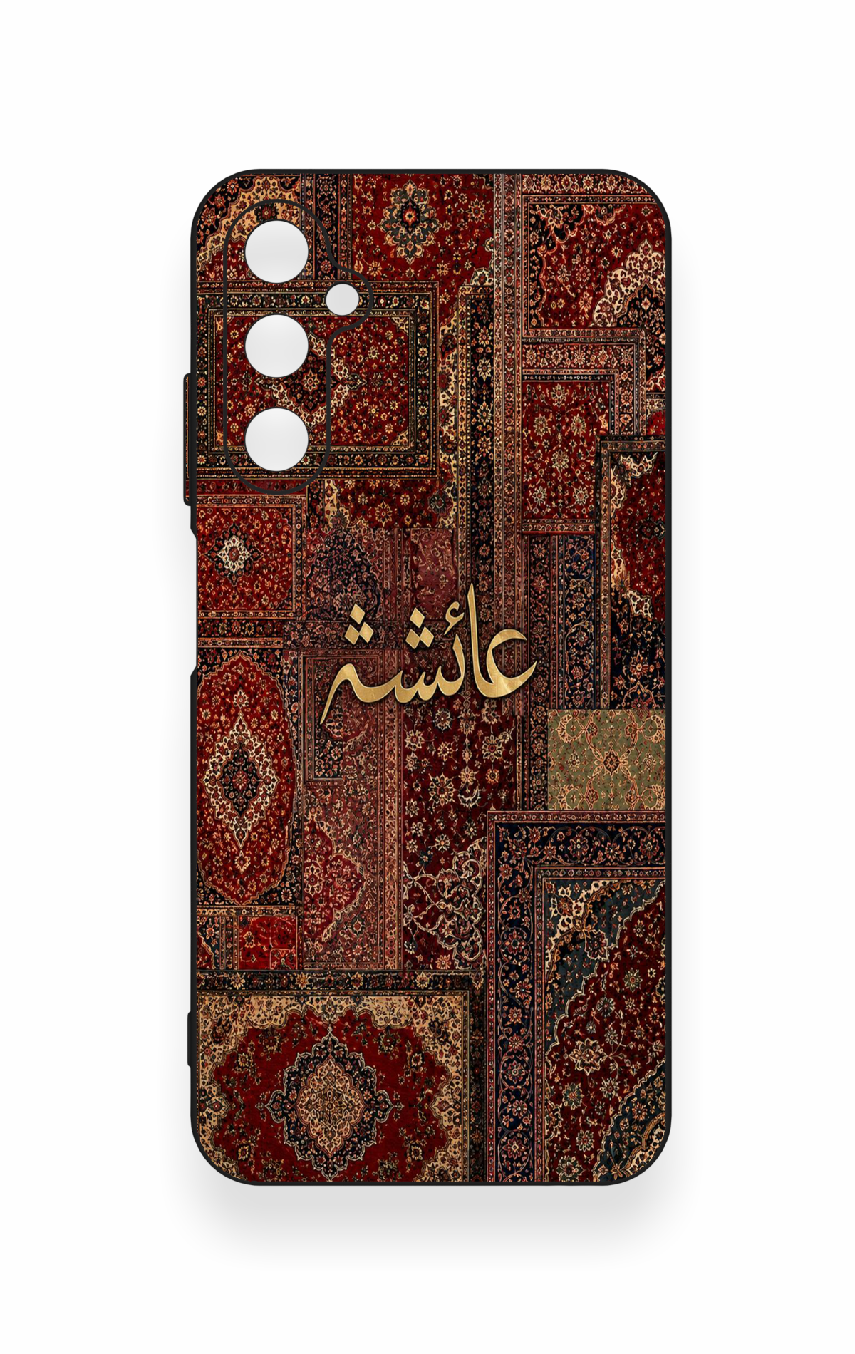 Samsung A05s Uyumlu Vintage Halı Desenli Silikon Kılıf