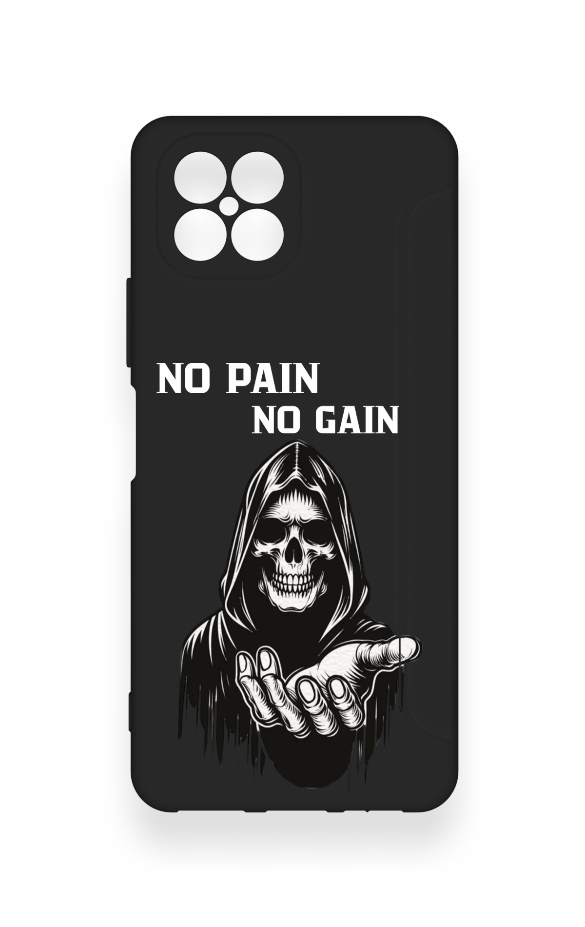 Omix X600 Uyumlu No Pain No Gain Desenli Silikon Kılıf