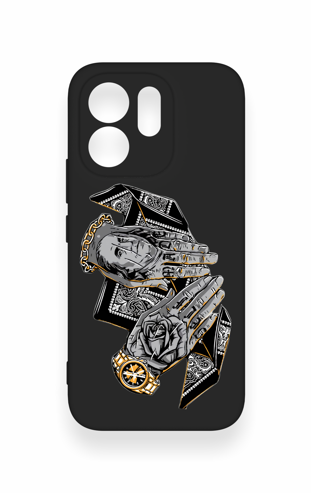 Vivo V70 5G Uyumlu Self Made Desenli Silikon Kılıf