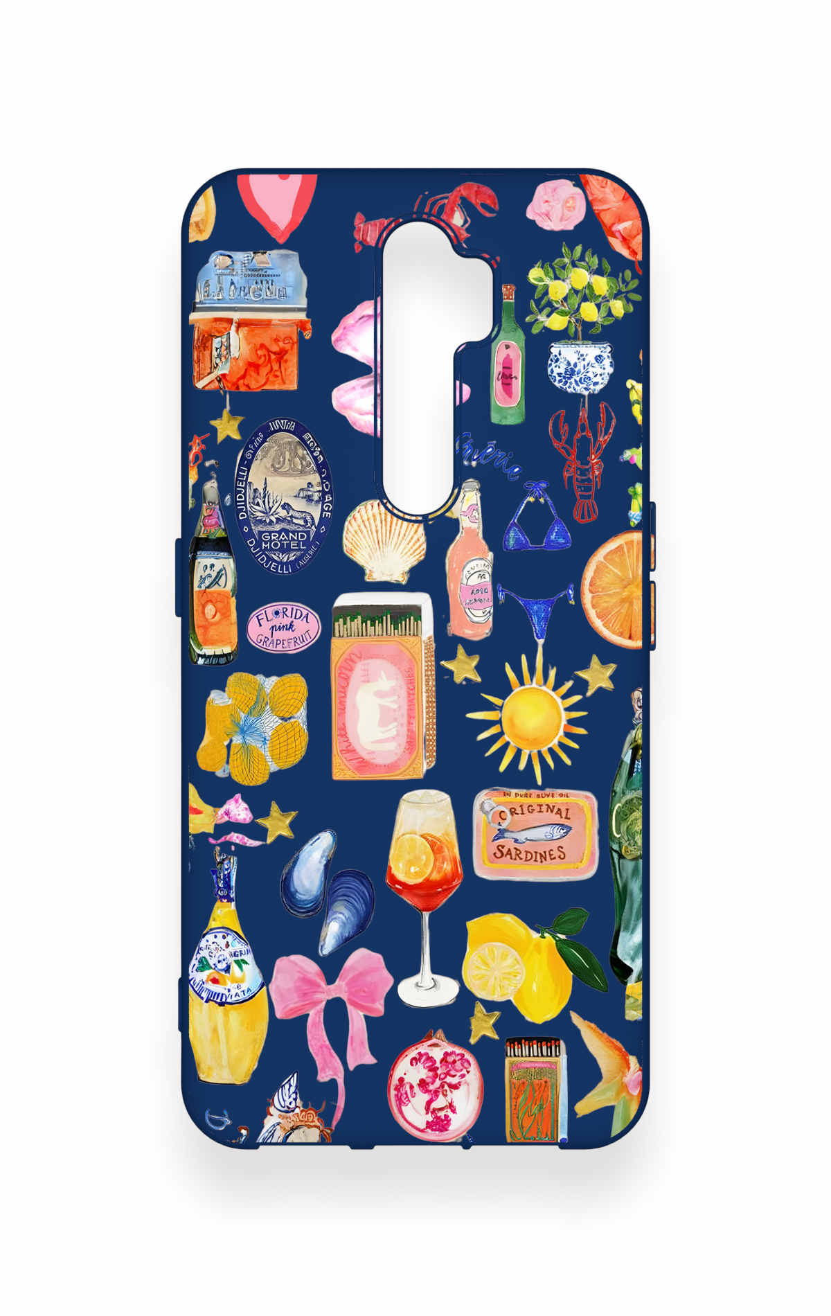 Oppo A9 2020 Uyumlu Summer Desenli Silikon Kılıf