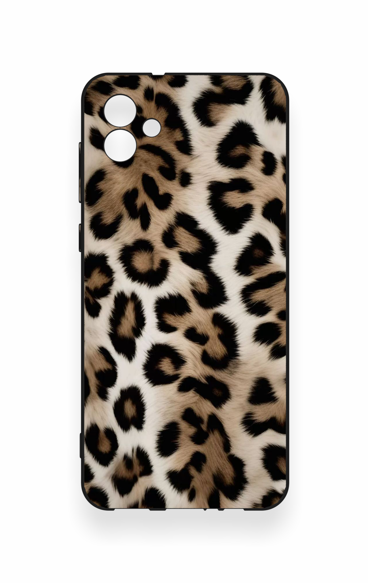 Samsung A04 Uyumlu Leopar Derisi Desenli Silikon Kılıf