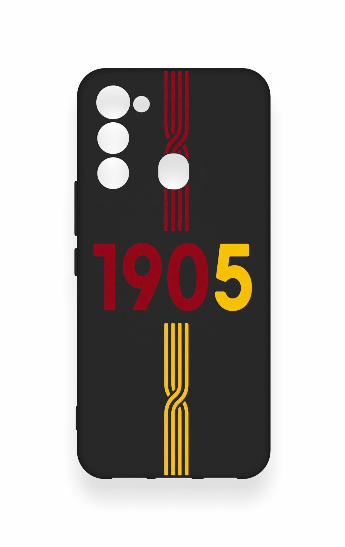 Tecno Spark 8C Uyumlu 1905 Kemer Desenli Silikon Kılıf