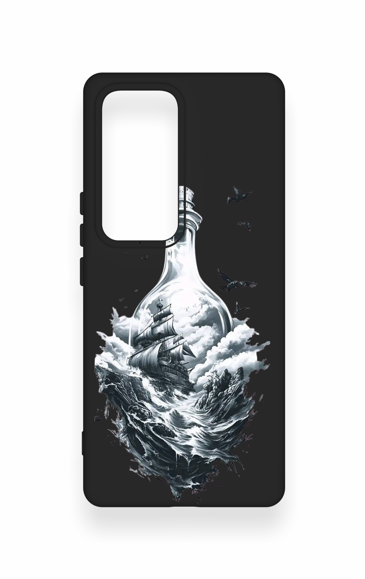 Vivo V30 Uyumlu Secret Sea Desenli Silikon Kılıf