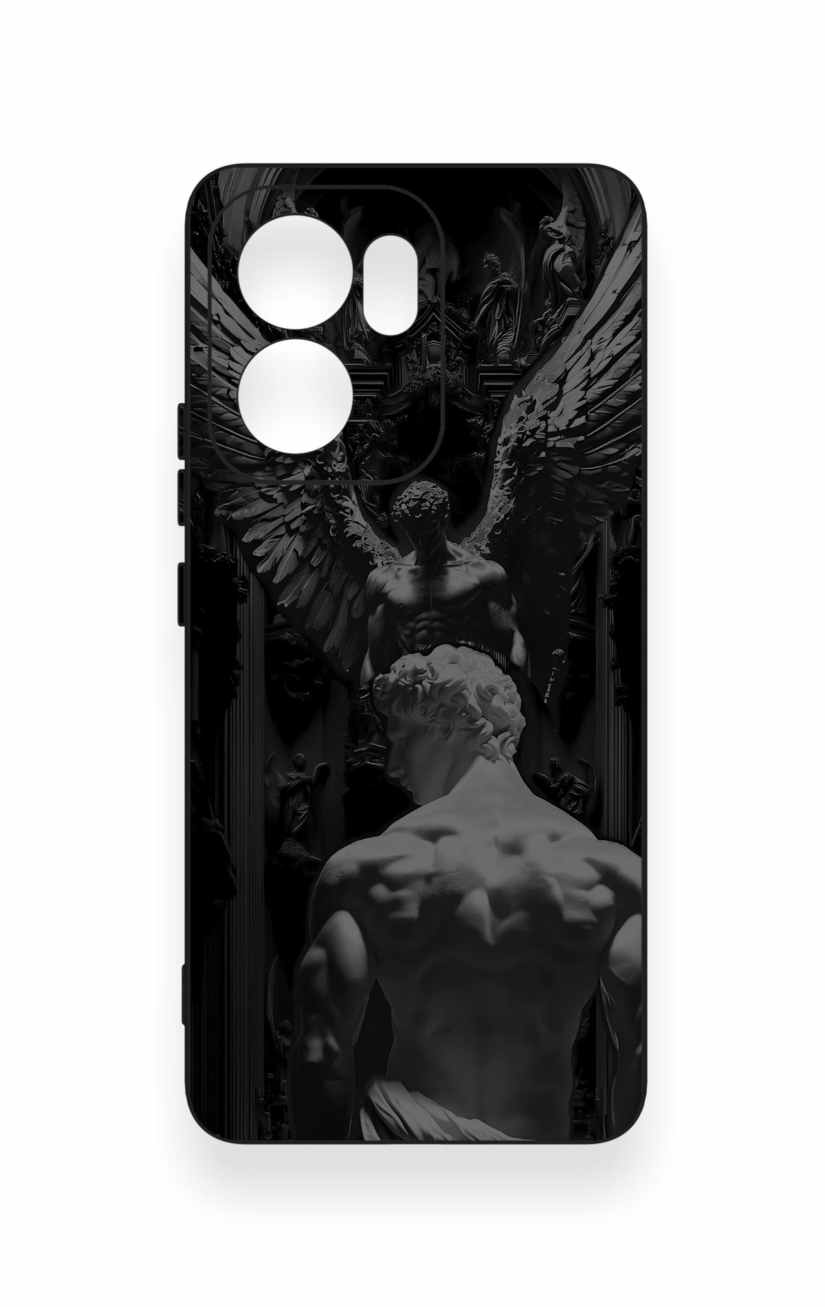 Oppo Reno 13F Uyumlu Icarus Desenli Silikon Kılıf