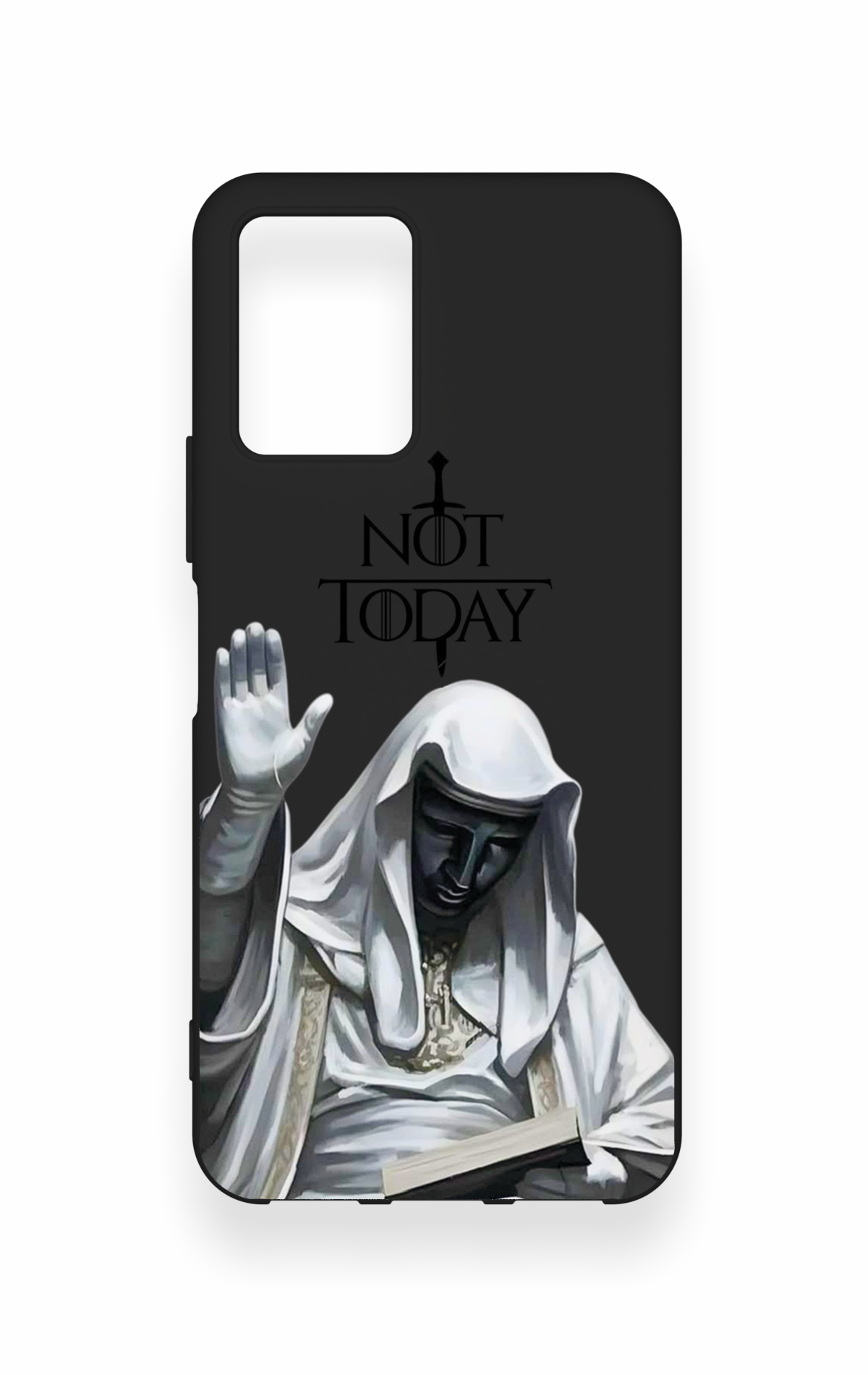 Vivo Y33S Uyumlu Not Today Desenli Silikon Kılıf