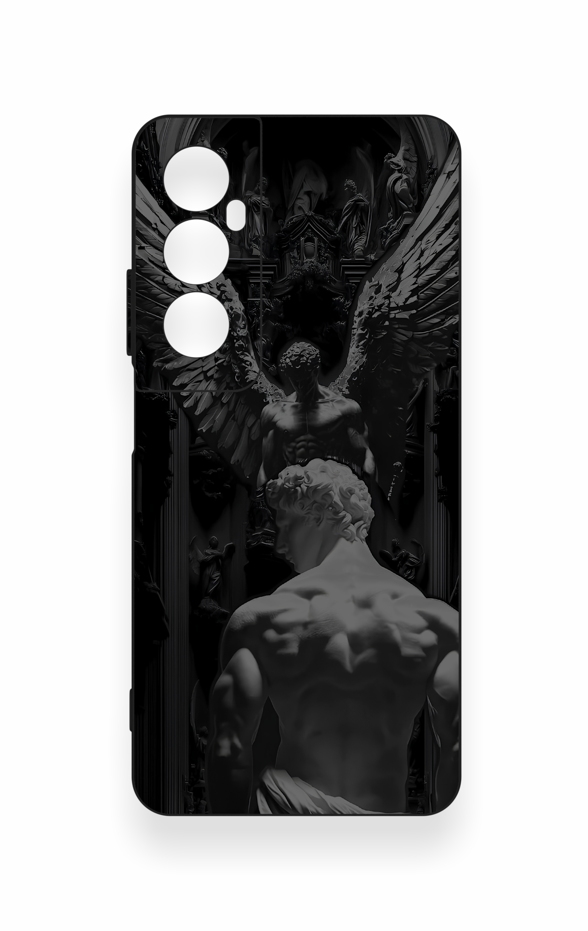 Realme C65 Uyumlu Icarus Desenli Silikon Kılıf