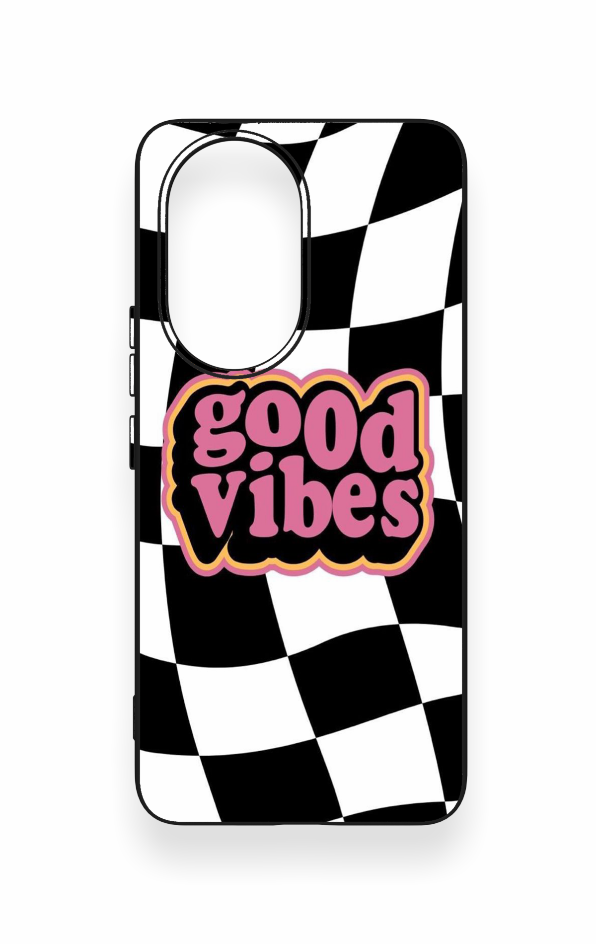 Honor 200 5G Uyumlu Black Good Vibes Desenli Silikon Kılıf