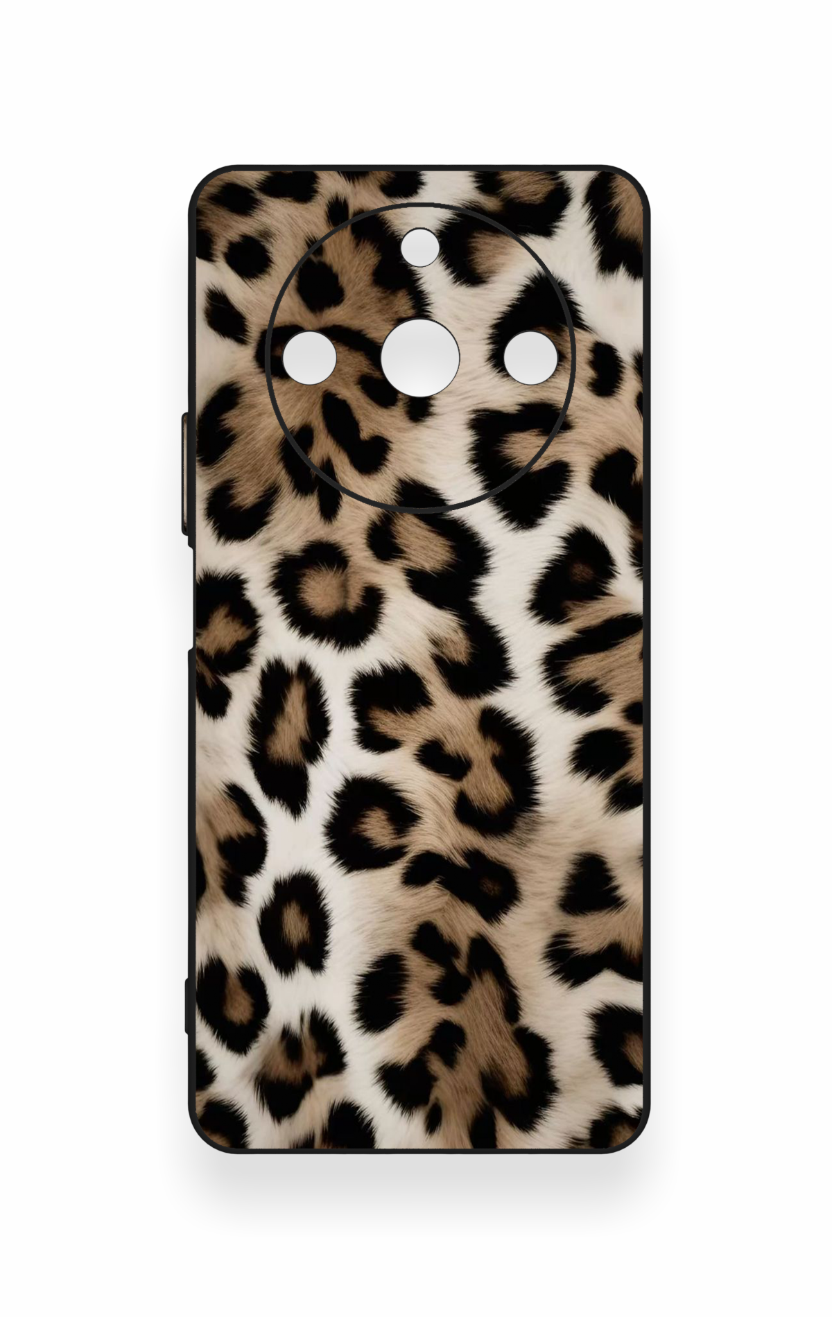 Realme 11 Pro Uyumlu Leopar Derisi Desenli Silikon Kılıf