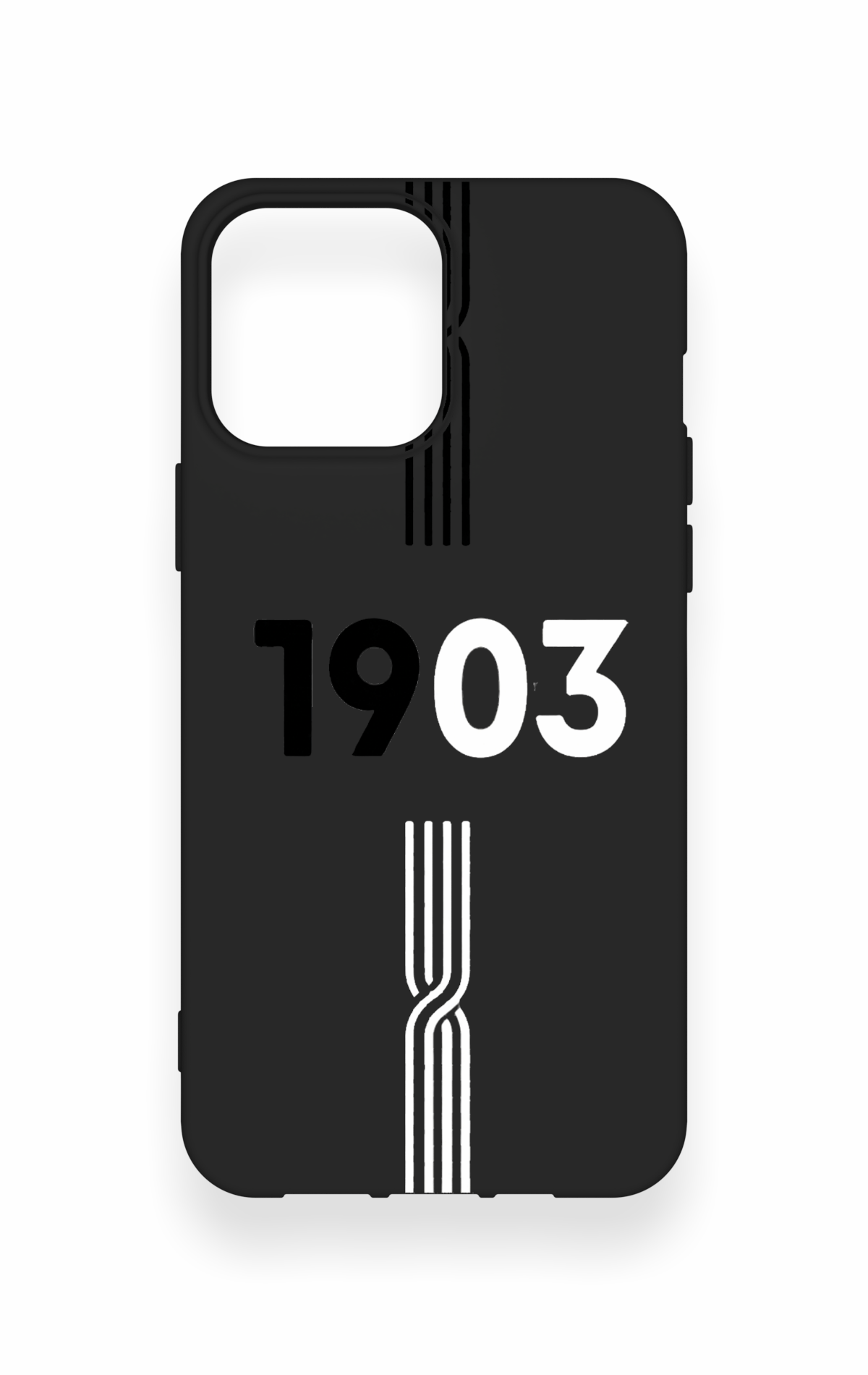 iPhone 13 Pro Max Uyumlu 1903 Kemer Desenli Silikon Kılıf