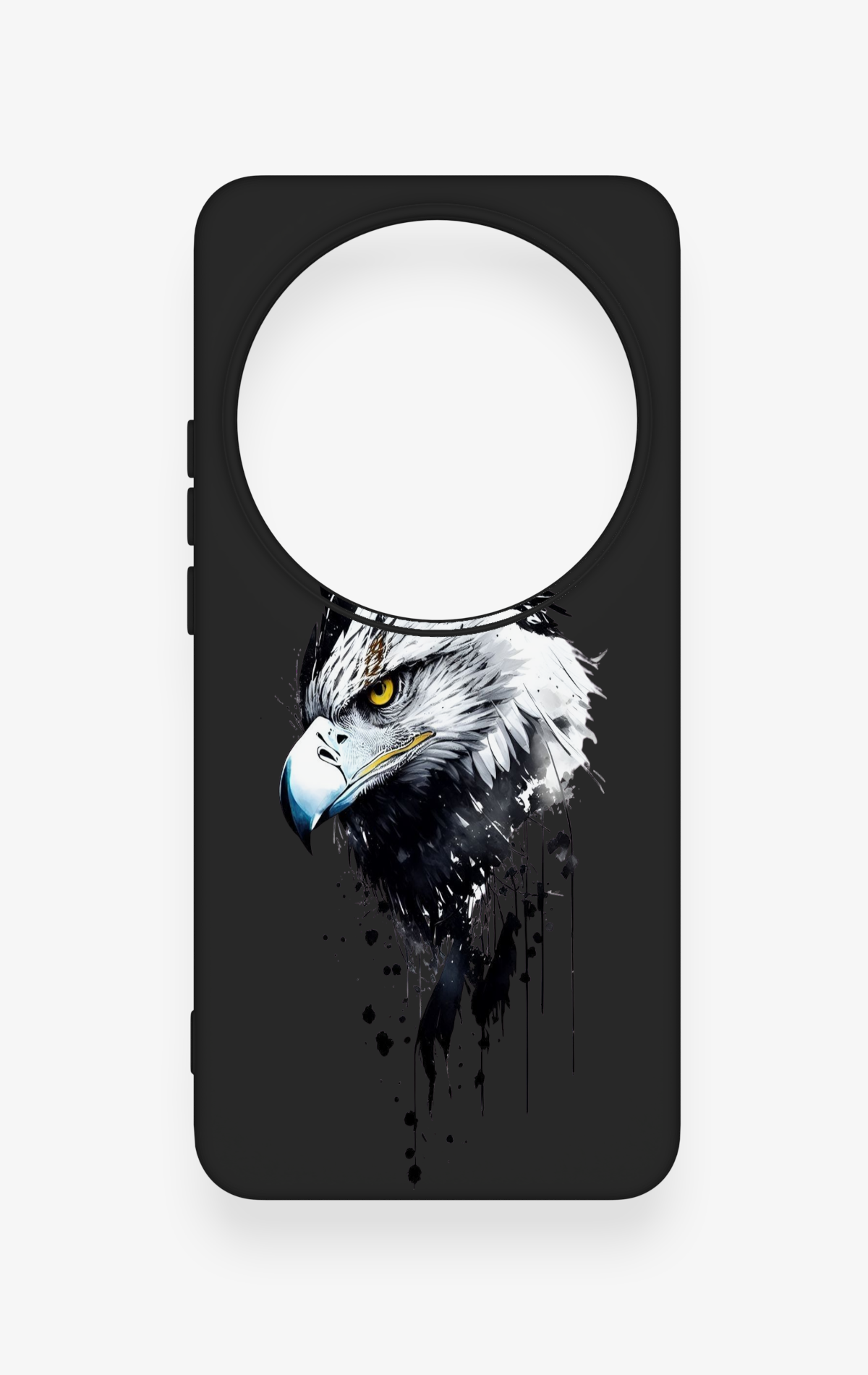 Xiaomi Mi 15 Ultra Uyumlu Bald Eagle Desenli Silikon Kılıf