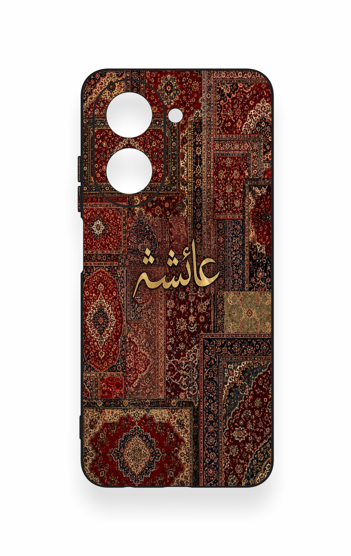 Redmi A5 Uyumlu Vintage Halı Desenli Silikon Kılıf