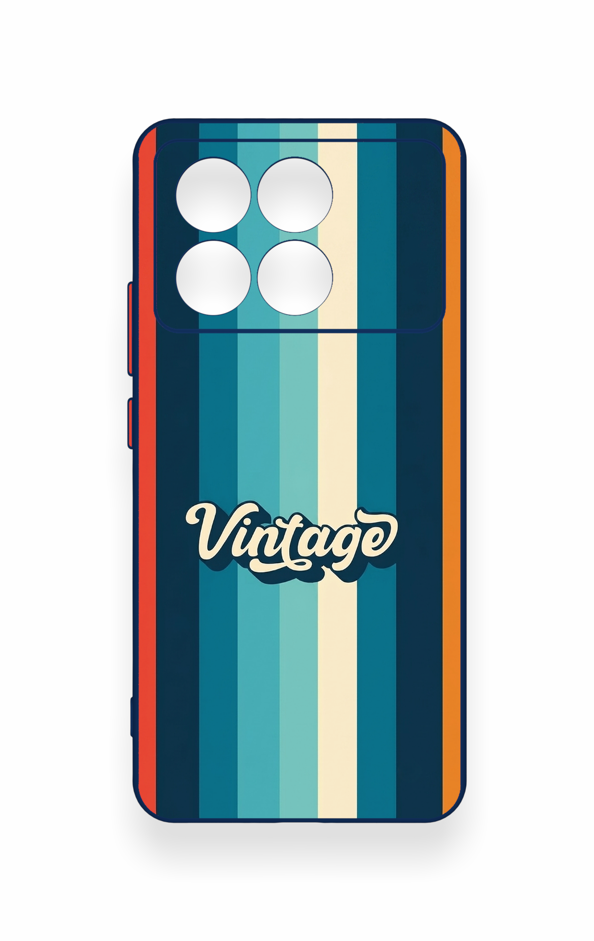 Poco X6 Pro Uyumlu Vintage Desenli Silikon Kılıf