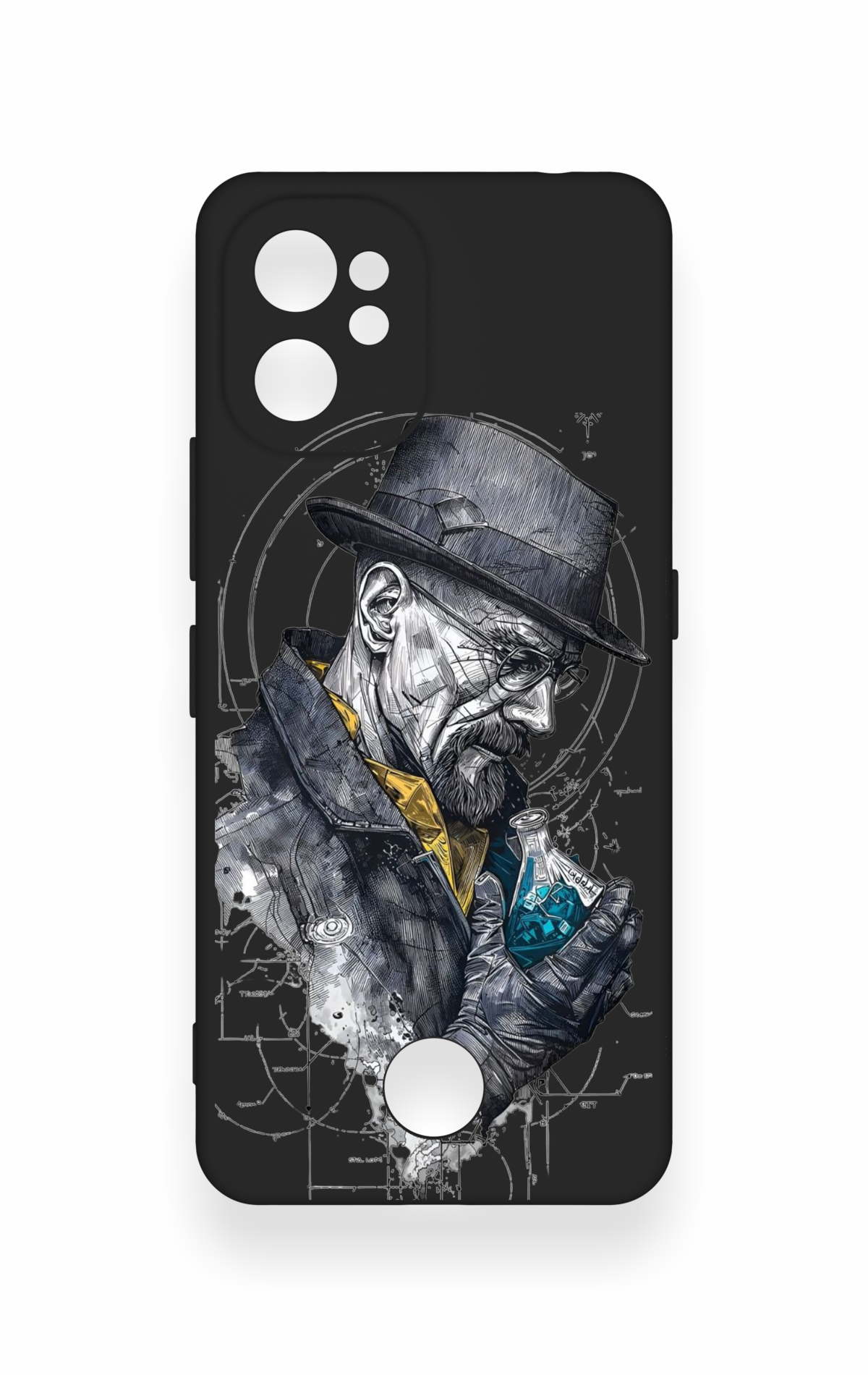 Reeder S19 Max Pro Uyumlu Walter White Desenli Silikon Kılıf