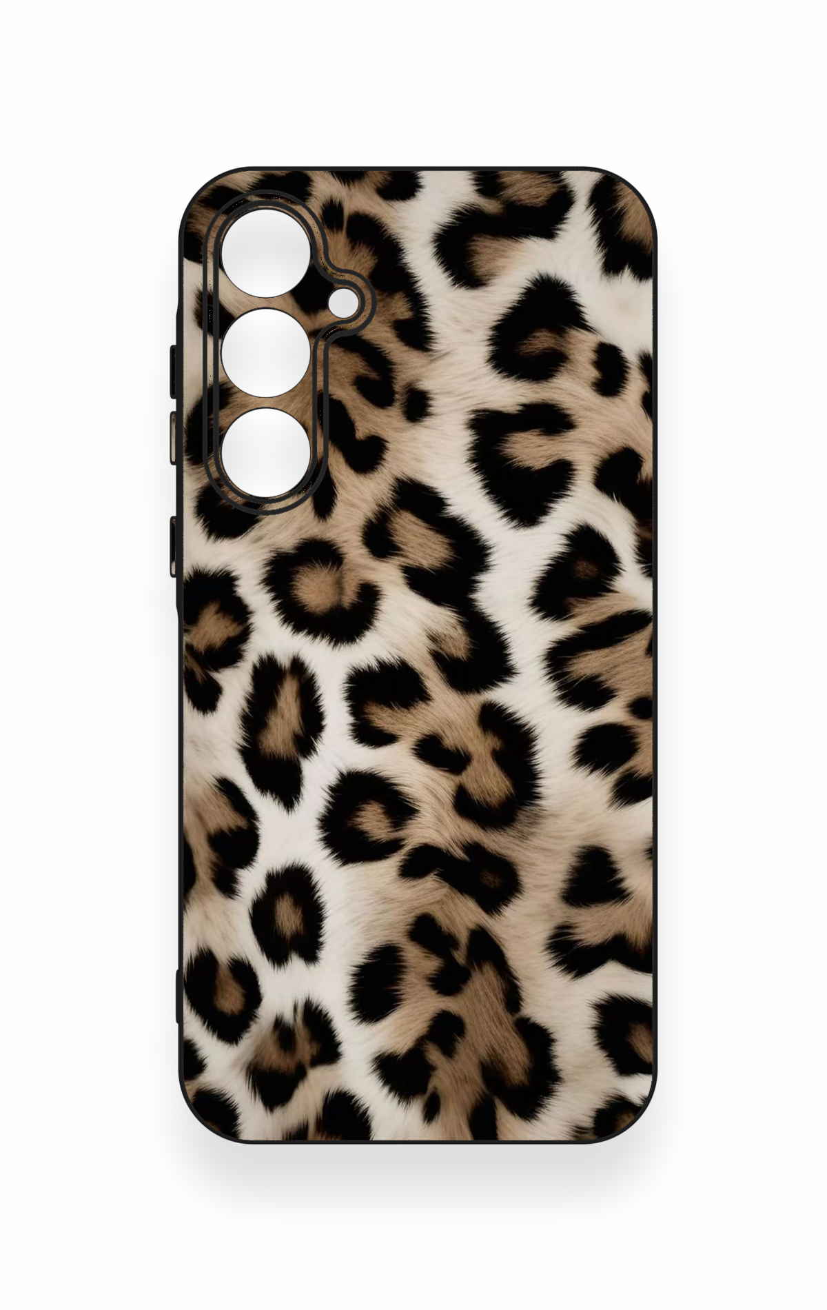 Samsung A35 Uyumlu Leopar Derisi Desenli Silikon Kılıf