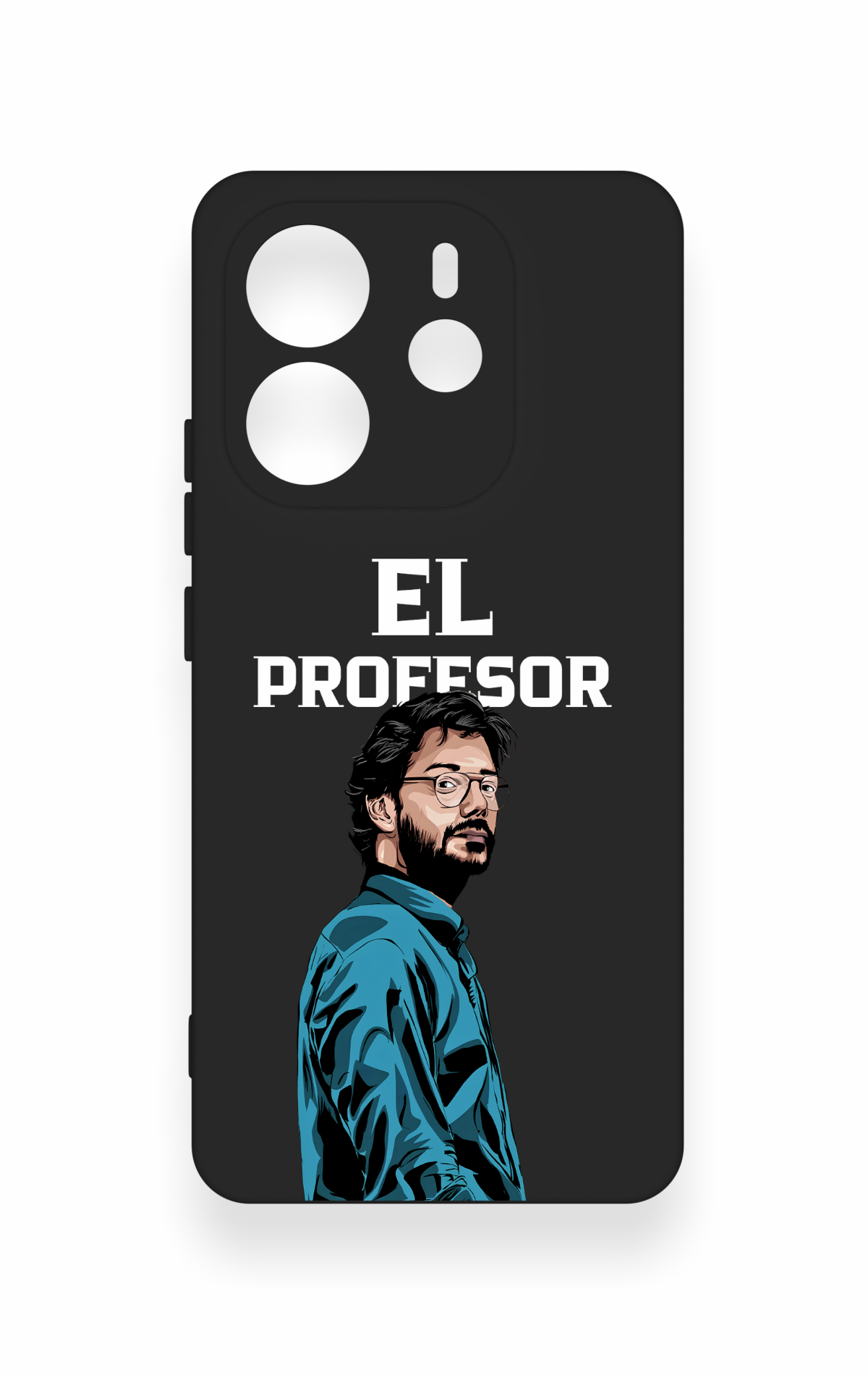 Redmi Note 14 4G Uyumlu El Profesor Desenli Silikon Kılıf