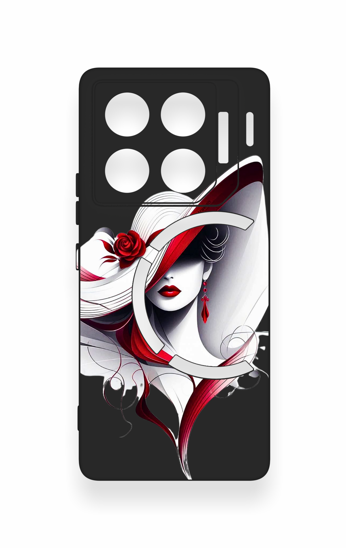 İnfinix Gt 20 Pro Uyumlu Matmazel Desenli Silikon Kılıf