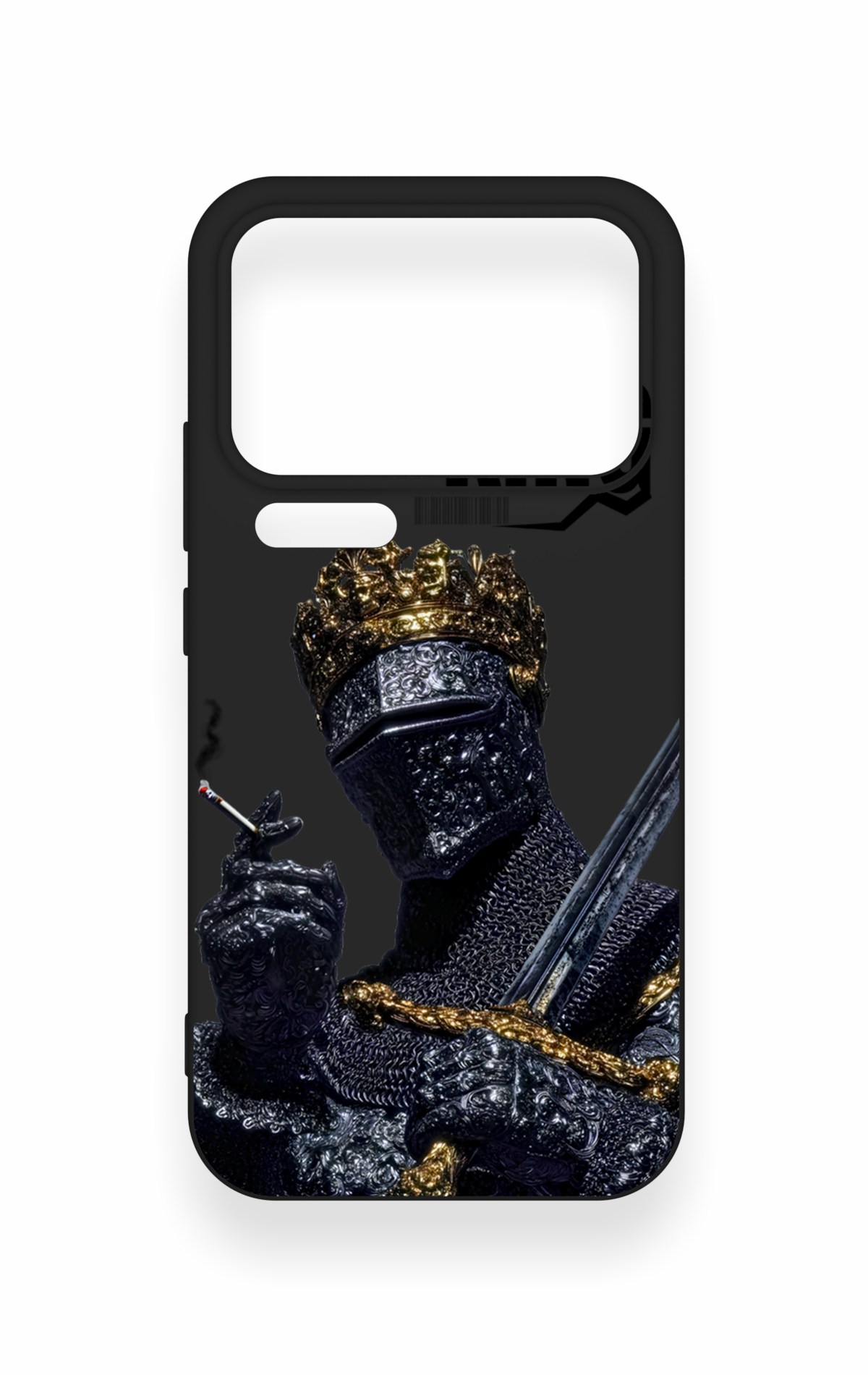 Mi 17 Pro Max Uyumlu King Desenli Silikon Kılıf