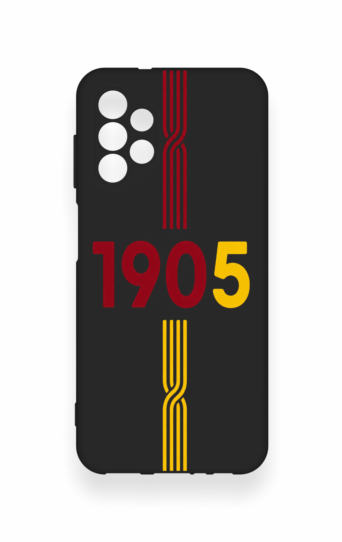 Samsung A13 Uyumlu 1905 Kemer Desenli Silikon Kılıf