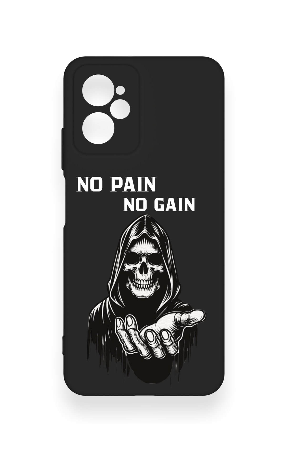 Casper Via X30 Uyumlu No Pain No Gain Desenli Silikon Kılıf