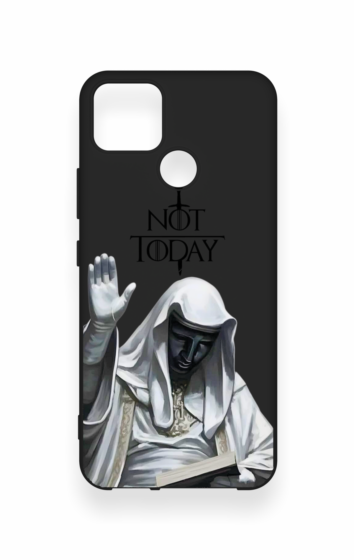 Realme C25 Uyumlu Not Today Desenli Silikon Kılıf