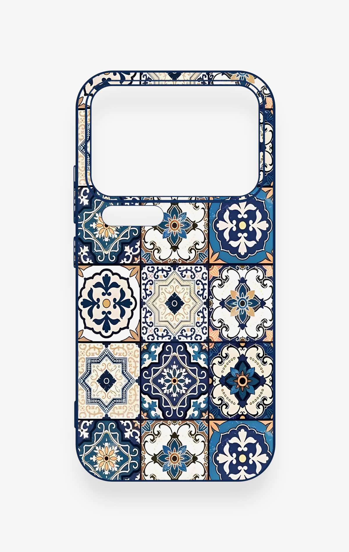 Xiaomi Mi 17 Pro 5G Uyumlu Mozaik Çini Desenli Silikon Kılıf