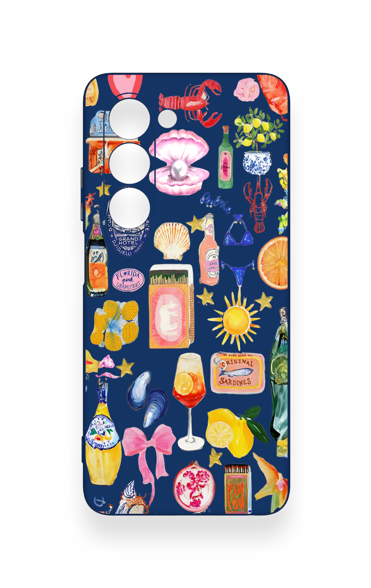 Oppo A5 5G Uyumlu Summer Desenli Silikon Kılıf