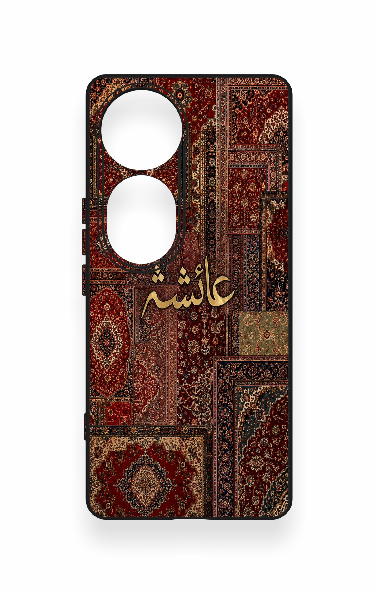 Vivo V40 Uyumlu Vintage Halı Desenli Silikon Kılıf
