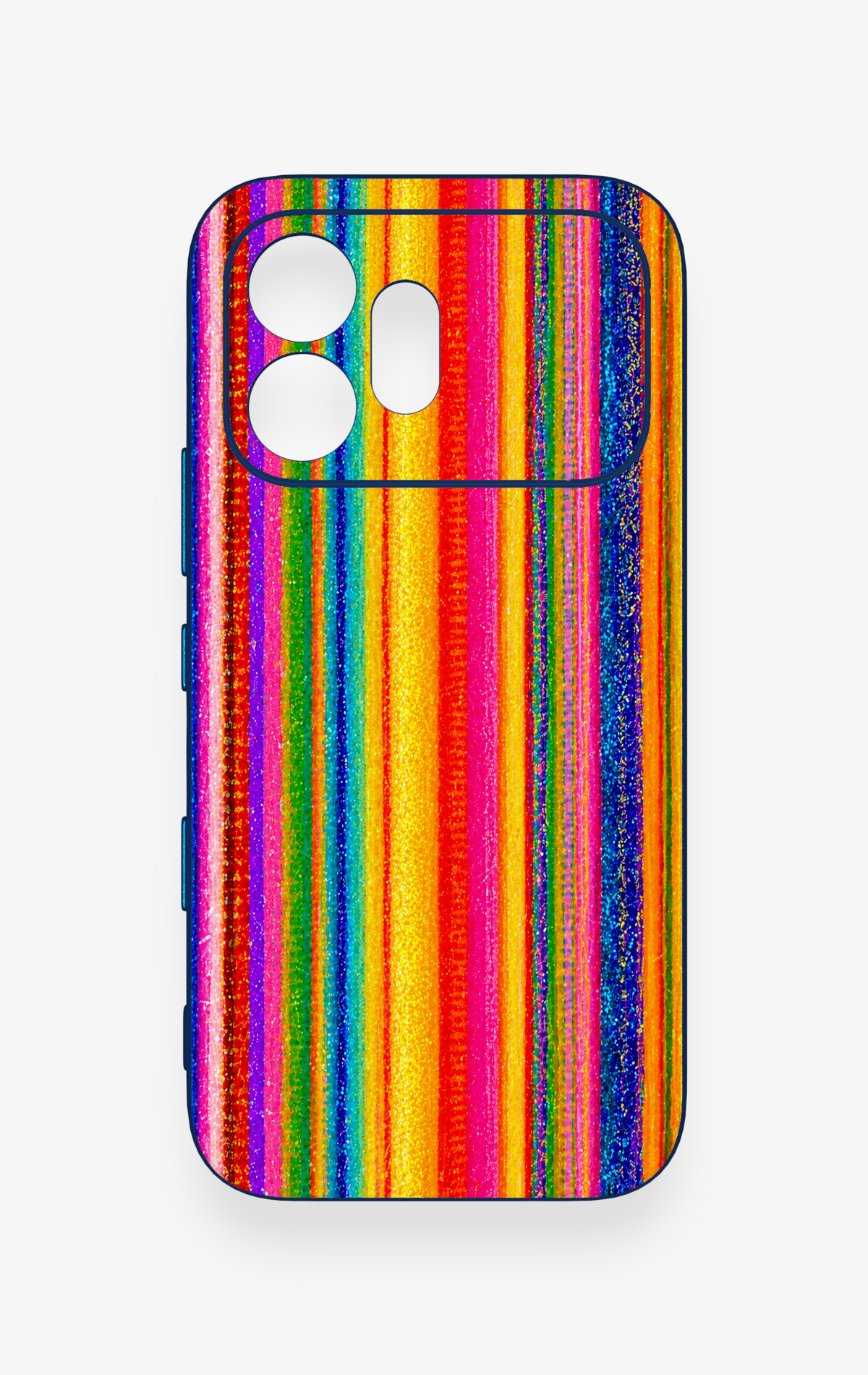 Honor 600 Uyumlu Rengarenk Desenli Silikon Kılıf