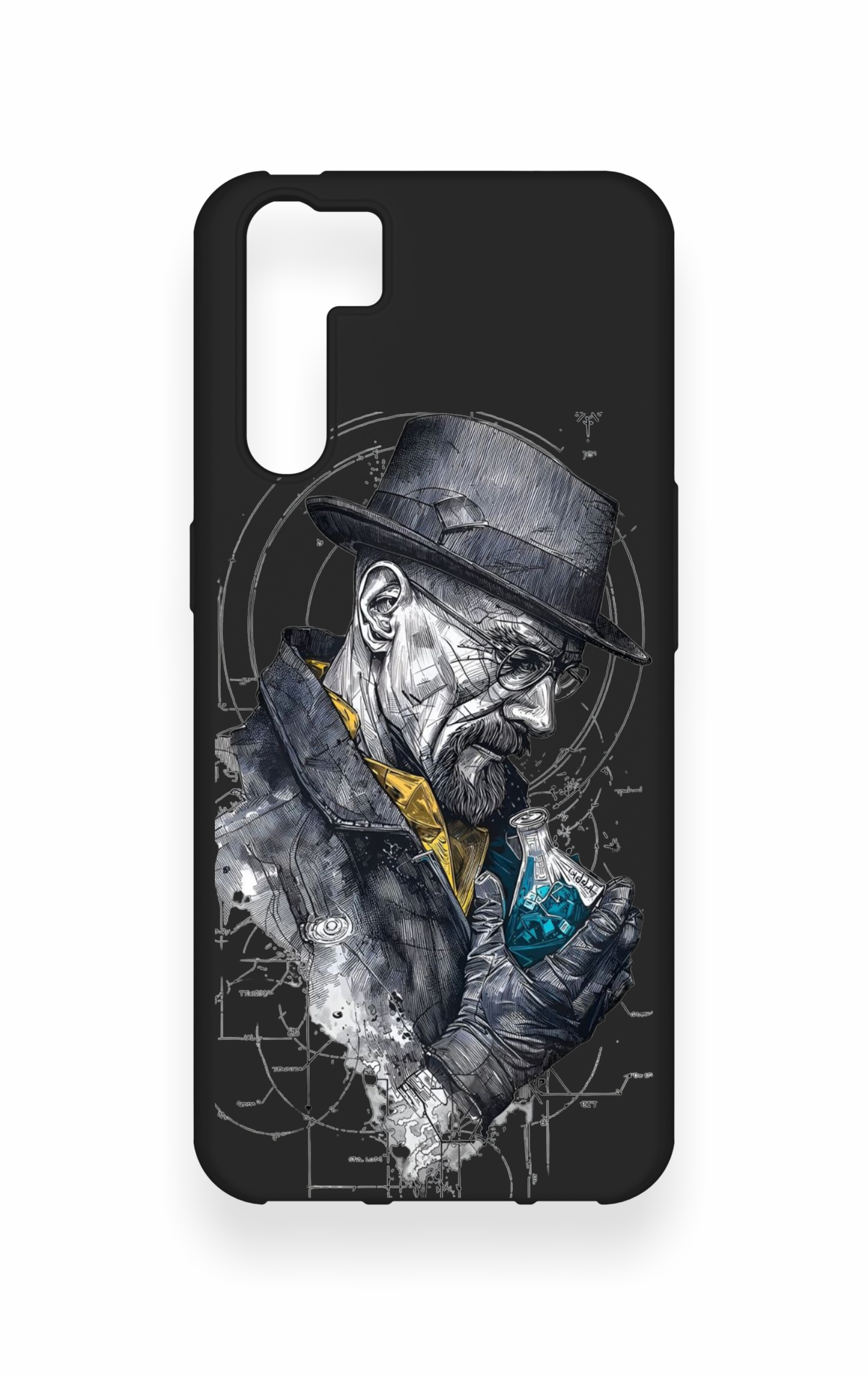 Oppo A91 Uyumlu Walter White Desenli Silikon Kılıf