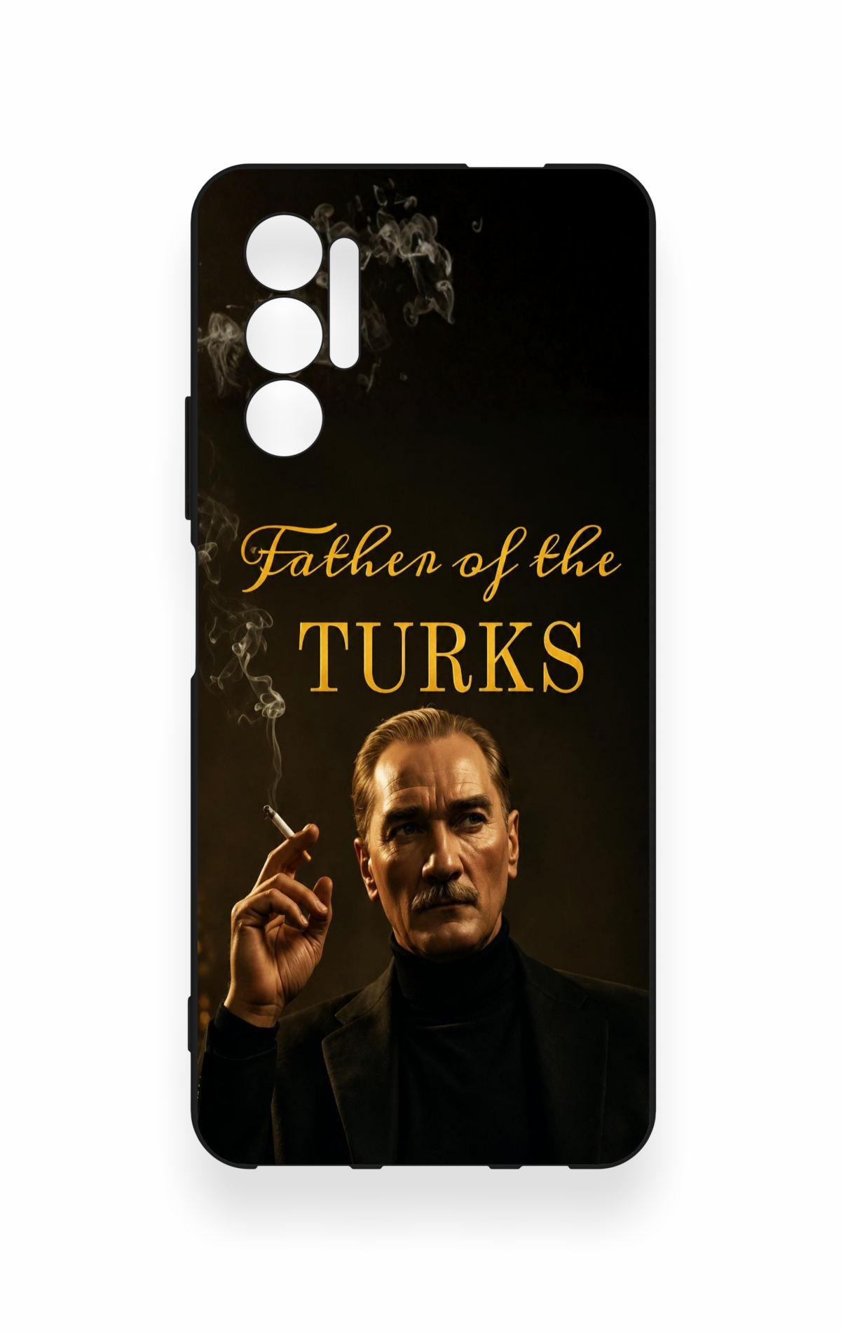 Tecno Pova 3 Uyumlu Father Of The Turks Desenli Silikon Kılıf