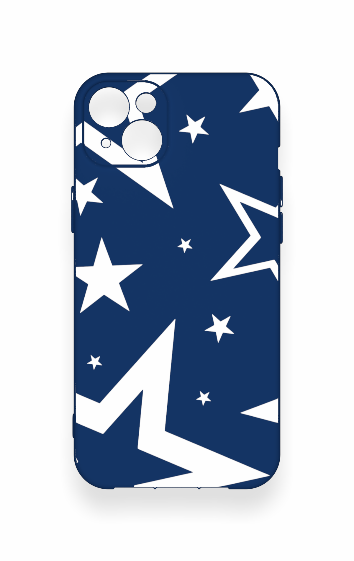 iPhone 14 Plus/15 Plus Uyumlu Mega Star Desenli Silikon Kılıf
